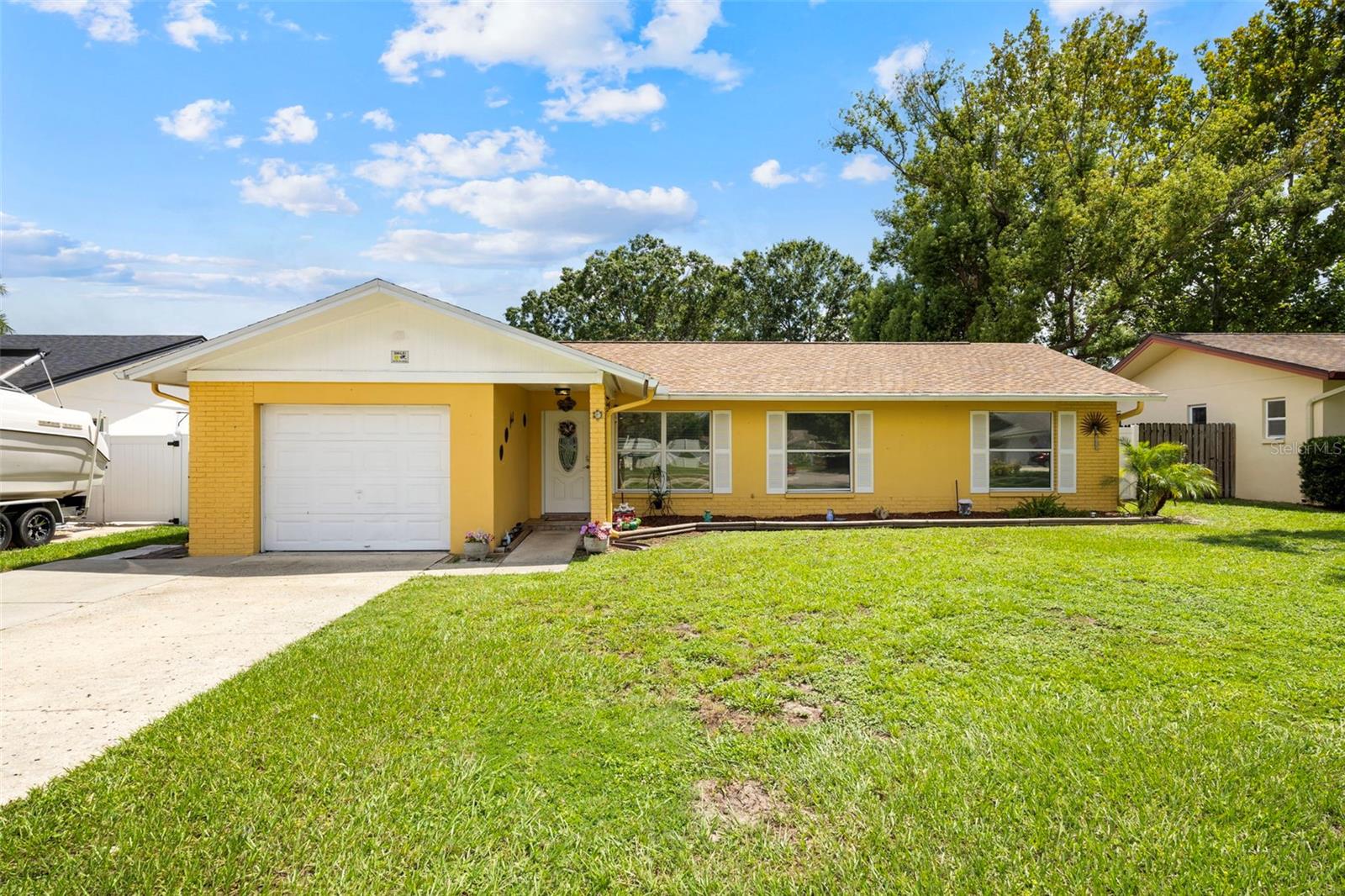 RELAX, HOST, PROFIT—Make every day feel like a getaway in this charming 3-bedroom, 2-bath, 1-car garage beauty nestled in Tampa’s welcoming North Pointe community! This ranch-style, single-story home blends comfort, convenience, and character in all the right ways.
Step inside to a bright, open floor plan with gleaming ceramic tile throughout, a stylish breakfast bar for casual meals, and sliding doors in both the dining area and primary suite—offering seamless access to your private heated, screened-in pool. Perfect for year-round lounging or entertaining under the Florida sun, the spacious fenced backyard offers room to play, garden, or host weekend cookouts, and even includes a storage shed for all your extras.
Currently operating as a successful Airbnb, this property is also an excellent investment opportunity. Per Seller, the following updates were completed in 2022: renovations of both bathrooms and bedrooms, replacement of the electrical panel and all air conditioning ducts, new insulation throughout the home (including the garage), and the addition of an air conditioning vent in the garage. The roof was replaced in 2023, and a pool heater was installed in 2024, further enhancing the home's comfort and value.
Conveniently located just minutes from I-275, USF, shopping, dining, parks, and top-rated schools, this home delivers the perfect mix of peaceful suburban living and quick access to everything Tampa has to offer—truly a rare find ready to welcome you home!