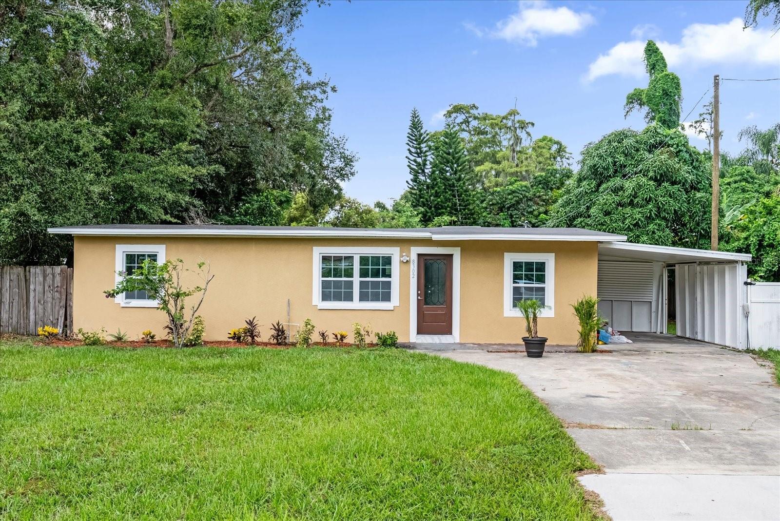 Welcome to this beautifully newly renovated home featuring spacious bedrooms and modern upgrades throughout. Step inside to find brand-new flooring, a stylish kitchen with new appliances, and a new roof offering years of worry-free living. The home sits on a fully fenced lot with a large backyard, perfect for entertaining, gardening, or relaxing under the shade of your very own mature mango tree. With no HOA, you’ll enjoy the freedom to make the property truly your own. Conveniently located in the heart of Orlando, you’re just 15 minutes to the airport and less than 20 minutes to world-famous theme parks, shopping, dining, and entertainment. This move-in-ready home combines comfort, convenience, and charm! Don’t miss the opportunity to make it yours!