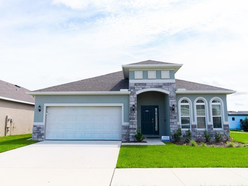 Photo of 445 Silver Palm Drive, Haines City, FL 33844 (MLS # S5146546)