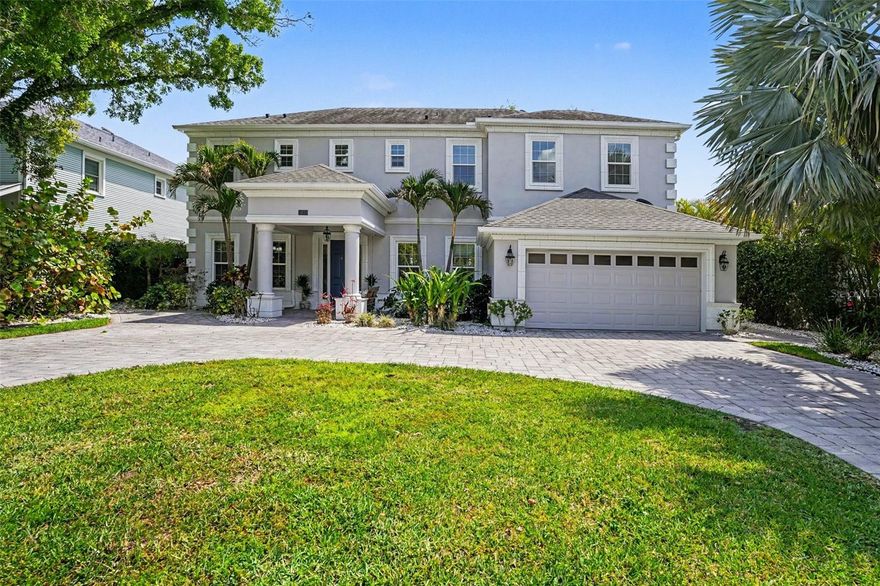 Steps from Bayshore Boulevard and Waverly Park this fully custom home includes the best of South Tampa with an unbeatable location and a highly sought after school district. Featuring high end finishes including 10ft ceilings throughout the first and second floors, private office, double base and double crown molding, solid core interior doors throughout, impact windows, owned solar panels, natural gas appliances, whole house automatic natural gas generator, whole house water filter/softener, plenty of storage space, and more! The secluded backyard is surrounded by a concrete wall on all sides with an expansive covered porch, turf field and lush landscaping. This home is ready to entertain.  Start your new routines with daily walks down Bayshore and escape to your own personal wellness center featuring a luxury sauna, cold plunge and outdoor shower. High and dry at approximately 19ft elevation, rest assured this home is outside of the flood zones and was not impacted by any hurricanes.

Single owner home constructed by custom builder/broker for personal residence. Includes appliances, window treatments, upstairs laundry with recently purchased washer and gas dryer, natural gas outdoor grill, generator, water filter/softener, sauna, cold-plunge, 2-car garage with garage storage racks and extra garage refrigerator.