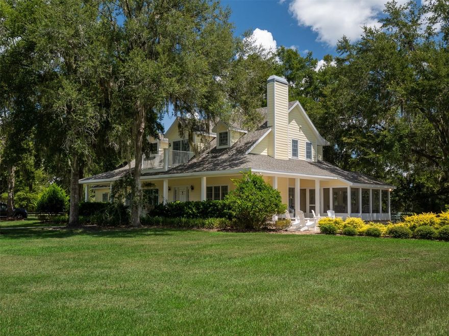 Nestled in the heart of horse country, this exceptional 14+ acre farm is beautifully laid out and ready for both everyday training and relaxed country living! The property features 7 lush paddocks, each with its own run-in shed, providing ample shelter and comfort for your horses. A barn with 5 large stalls, a tack room equipped with a washer and dryer, a hot water wash rack, and an automated fly spray system are all designed to keep your horses comfortable, clean, and well cared for. A 1-bedroom, 1-bathroom apartment with a full kitchen is ideal for guests, a trainer, or a live-in manager. It offers convenience without sacrificing privacy. For training and exercise, the farm includes a round pen and a fully irrigated arena, making it easy to ride year-round. There’s also a separate shed for extra equipment or feed storage. The main residence is a warm and inviting two-story home with 3 bedrooms and 3 full bathrooms. Large windows throughout fill the space with natural light and highlight the property’s serene landscape. A screened-in back patio creates the perfect spot to enjoy your morning coffee or unwind after a day at the barn. Step outside to your private oasis. A heated, saltwater pool and spa set against a backdrop of mature trees and beautifully maintained grounds. This farm offers the ideal blend of equestrian amenities and relaxed Florida living!