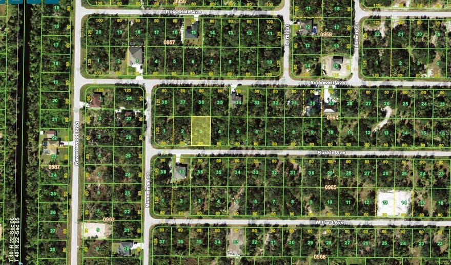 Welcome to the perfect canvas for your dream home! Nestled in the heart of Port Charlotte, this vacant lot offers a rare opportunity to build the home you've always envisioned. Boasting a serene and tranquil ambiance, this prime location is ideal for those seeking a peaceful residential haven. This vacant lot is ready and waiting for your vision to take shape. Whether you're a seasoned builder or a first-time homeowner, seize the opportunity to create your own slice of paradise! Port Charlotte boasts an array of parks, nature preserves, and recreational facilities, providing ample opportunities for outdoor adventures. It is ideally situated on the southwest coast of the state, offering residents and visitors easy access to a plethora of stunning beaches, rivers and canals. This abundance of water access makes the city a haven for boating enthusiasts, anglers, and nature lovers alike. Residents and visitors can explore the scenic waterways by boat, kayak, or paddleboard, discovering hidden coves, mangrove forests, and diverse wildlife along the way. Contact us today to turn your dream into reality!