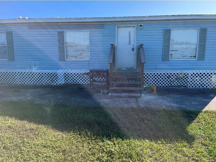 Super Cute Remodeled 3 bedroom 2 bath mobile home is a quiet mobile home community! Inside hook up for full size washer/dryer! HUGE DECK FROM SLIDING DOOR - Pets ok with pet fee and insurance, no large aggressive breeds. Freshly painted, very clean, new vinyl plank flooring (no carpet), open living space with large kitchen and dining area, master shower recently updated to tiled walk in shower and more! APPLIANCES ARE 2024 installed. WATER & LAWN maintenance are both included. This home will be available for move in so hurry and schedule your showing because it will not last long! 550+ credit score, all applications considered.