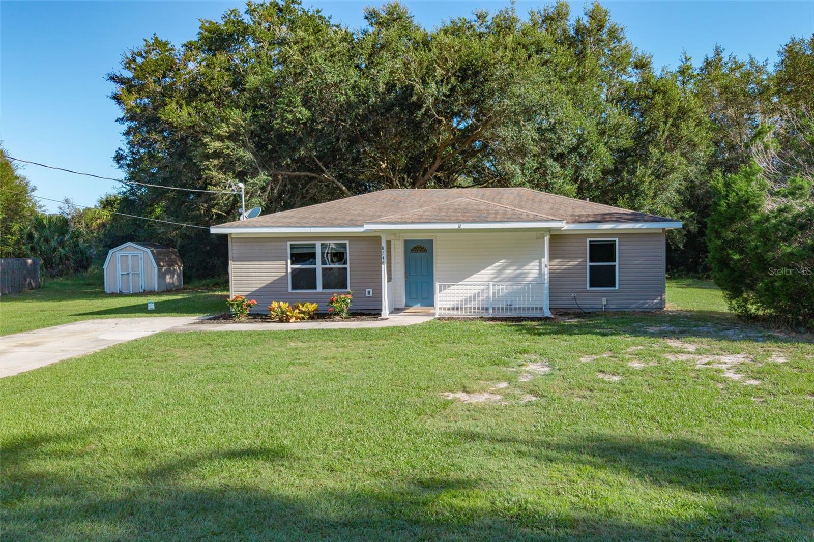 Move-in ready and affordably priced, this 3-bedroom, 2-bathroom home is perfect for first-time buyers or anyone looking for an updated home under $200,000. The kitchen offers new stainless steel appliances, classic wood cabinetry, and a walk-in pantry for ample storage. The master suite includes its own bath with a walk-in shower. This home truly needs nothing, featuring new luxury vinyl plank flooring that flows seamlessly throughout, fresh interior paint, and all-new light fixtures. Additional upgrades include a new thermostat, faucets, and toilets. Convenience meets function with an indoor laundry area complete with a storage closet. Situated in a quiet neighborhood with a wooded backdrop, the home offers privacy while still being close to shopping, dining, schools, and all the Nature Coast has to offer. A fantastic opportunity to own a beautifully updated starter home at an unbeatable price.