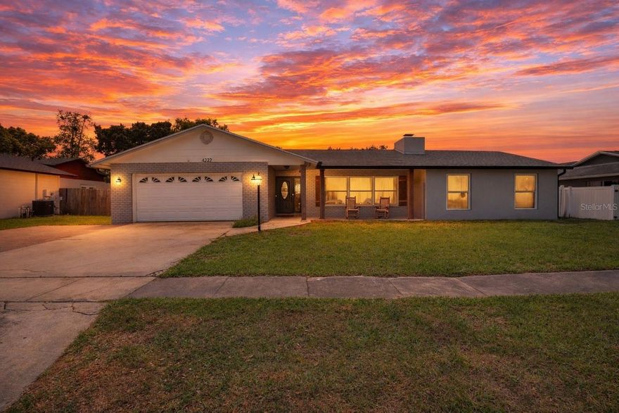 Some homes get renovated. Others get reimagined. This one got both done right. Four bedrooms, three bathrooms, a pool, and 2,460 square feet of space that has been completely transformed. Step inside and the natural light takes over immediately. The main living room is open and generous, anchored by a brick fireplace that gives the whole space its warmth and character. It flows directly into the kitchen, and the kitchen makes its case immediately. White shaker cabinetry floor to ceiling. Quartz countertops. Farmhouse sink. Full stainless appliance suite with a wine fridge. A breakfast bar sits at the center of the room, built for everything from 6 a.m. coffee to midnight pizza. This is the kitchen that makes "let's eat in" sound better than going out. Just off the kitchen, a second living space gives the floor plan room to flex. Dining room. Home office. Playroom. You decide. The primary suite occupies its own wing, added in 2023 with permits and finished without shortcuts. Vaulted ceilings, a walk-in closet, and a bathroom that commits fully to the vision. Freestanding soaking tub. Frameless glass shower tiled floor to ceiling. Double vanity with marble countertops and matte black fixtures throughout. Private, quiet, and finished to a standard that the rest of the home works hard to match. Three additional bedrooms with updated ceiling fans and good natural light throughout. Both secondary bathrooms are fully updated, one with dual floating vanities. LVP runs through all main areas. The details here compound quietly and deliberately. Out back, the home delivers its final argument. A covered screened lanai opens to a travertine paver deck and a pool that sits in the Florida sun exactly where it should. The yard is fully fenced, open, yet private. Other notable highlights: 2020 roof. Two-car garage with additional side parking. Optional HOA. The neighborhood is Conway at its best and zoned for Boone High School (GO BRAVES!). Established, comfortable, and genuinely livable in the way that this part of Orlando has been for decades. And with an optional HOA that unlocks access to a community park and boat ramp on the Conway Chain of Lakes, the weekends here have a whole different upside. Conway puts you ten minutes from downtown Orlando, close to the Hourglass District, SoDo, and the 408. The Beachline is a straight shot east. The location is as dialed in as the house. This one was thought through. Every room will tell you so.