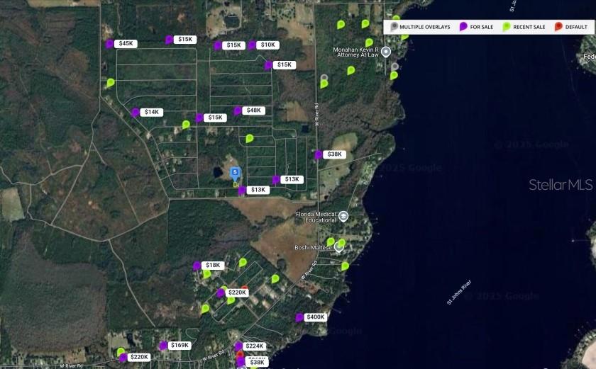 RIO DE ST JOHN - Land