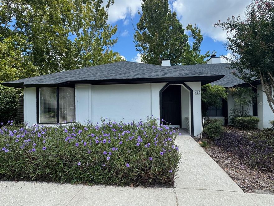 So Much to Offer with this 2 Bedroom Villa with Fireplace, Large Courtyard, Laminate Floors in Living Areas, All Kitchen Appliances, Washer and Dryer Hookups, all in a Quiet Setting.  Rent includes Lawn Care, Water, Sewer, & Garbage.  Reserved Parking in front of Unit.  Located off Hwy 436 near Hwy 441 with convenient access to Maitland Center, 429 Toll Road, & More!
