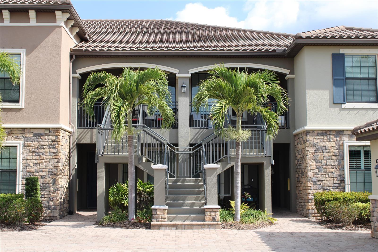 ESPLANADE at LAKEWOOD RANCH welcomes you to your place in paradise. NEW to the rental market is this spectacular GROUND FLOOR condo featuring 2 bedrooms, 2 bathroom`s and an additional den/office/study. Now is the time to experience a new level of inspired living and enjoy the vast array of resort style amenities that are available for your enjoyment. The view from the ground floor screened lanai is absolutely beautiful and overlooks the 3rd fairway and green. Once inside of this condo you will immediately be impressed by the high ceilings, beautifully decorated unit, SS appliances in the kitchen along with granite countertops. This condo was formally a model and has all the special upgrades that one would expect to see. Once you enter through the front door your eyes will immediately be drawn through the family room and screened in lanai to the beautiful landscaping and view of the golf course behind that. This condo also features a single car detached carport. For a transferrable and application fee of $250.00 guests have the use of all onsite facilities such as the heated lagoon style pool, spa, pickleball, tennis and bocce courts and so much more. This condo is perfect for the for a short term destination while enjoying everything Lakewood Ranch and the Esplanade has to offer. This condo is available off season from May 1, 2025 - December 31, 2025 then again in high season for the month of January, 2026. The off season rental rate is $2,895 and the high season rental rate is $6,500 not including a security deposit and state and resort tax of 13% unless the rental is for longer than 6 months. Hurry and reserve your guest reservation today and see why so many others have chosen the Esplanade for their vacation destination you will not be disappointed. By the way, golfing is included with the membership transfer, greens fees and cart fees are not included.
