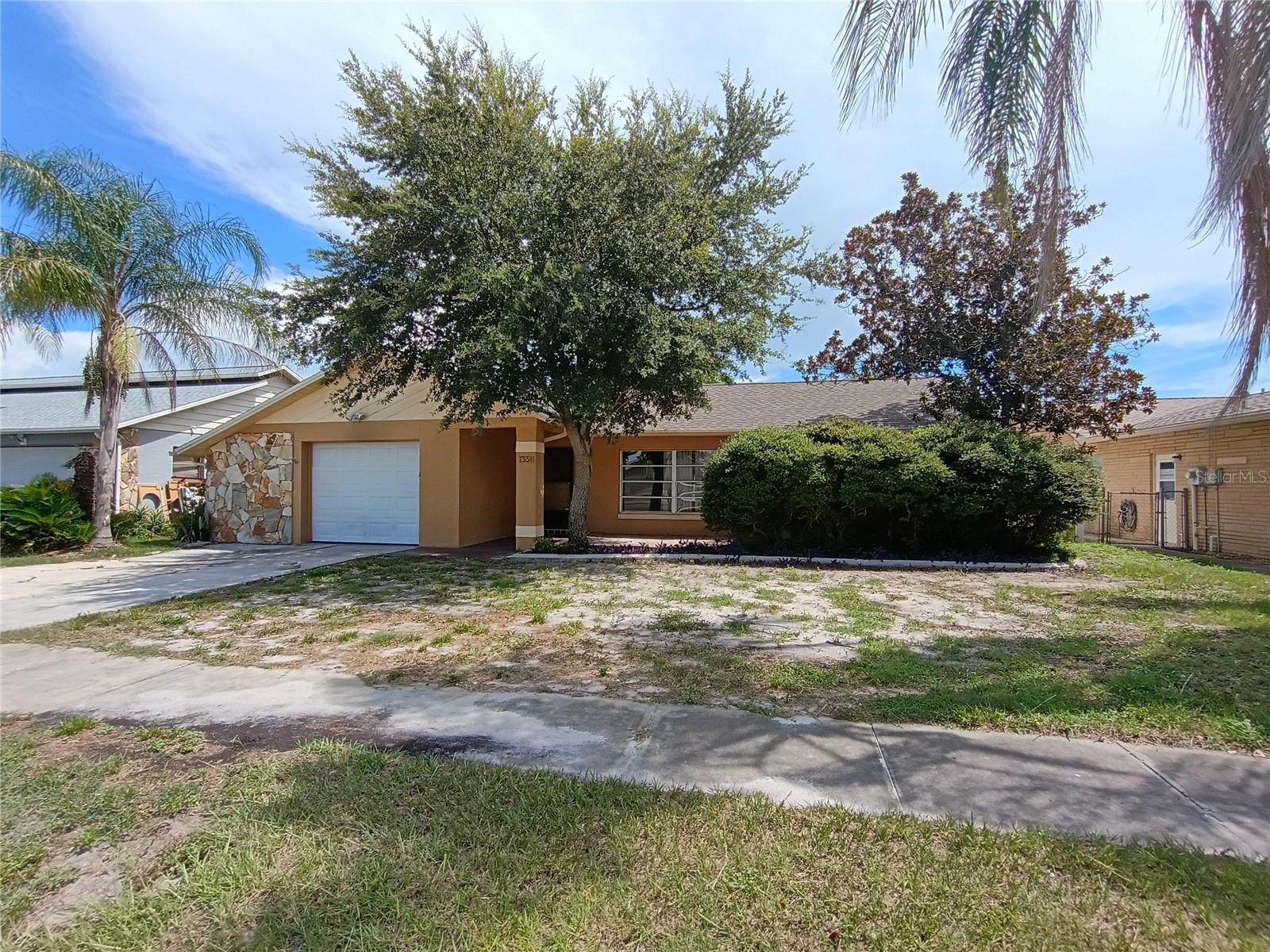 The best priced comparable on the market. Great for a home buyer or investor. Two nice bedrooms with 2 full baths and a comfortable 1,280 square feet. This has its own dining area and inside laundry area. No HOA's to deal with and thus no restrictions. Brand new Roof just installed, so there is one thing you will not have to worry about for awhile. Will need some elbow grease as you go, but livable the way it is.