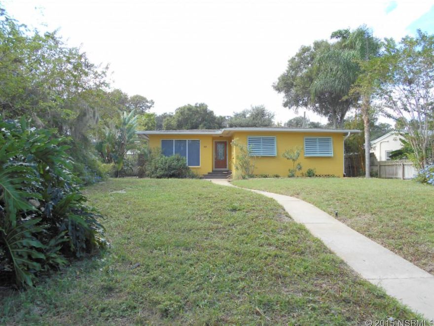 Very well built 3/2 all block home. A/C 5yrs old, newer roof. Renovated Kitchen with Wood Cabinets and granite. Tiled Island Kitchen with Jenn Air cooktop. Oversized 2 car detached garage. Large Outdoor wood deck with Hot tub ;Water: City