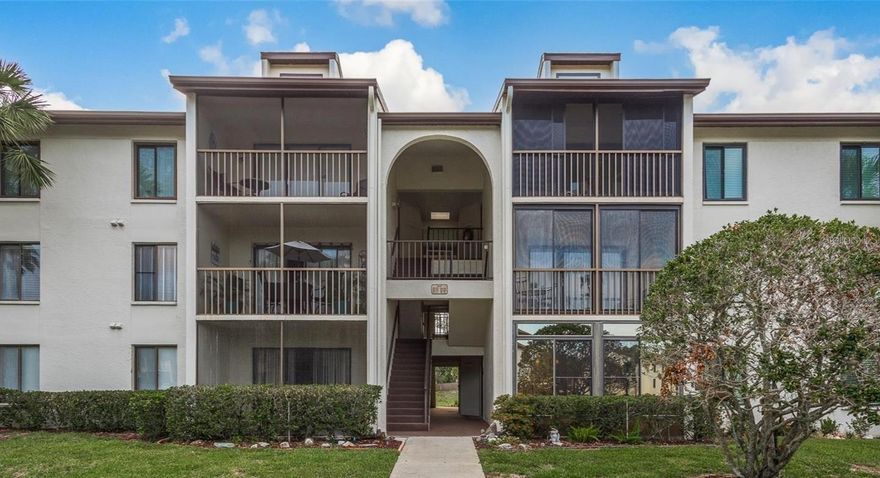Come and see this fully furnished condo that offers so much for so little.  There is a slight view of the pond while sitting on your balcony enjoying the warm tropical breezes. One 25 lb. pet allowed.