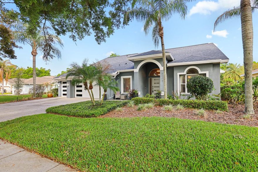 Located in the sought-after River Hills gated golf course community, this spacious and versatile 4-bedroom, 3.5-bath home sits on a large lot with no rear neighbors. The home has been beautifully updated, including a brand-new roof, and offers privacy, space, and exceptional indoor-outdoor living. The heated pool features a new pump and has been resurfaced with a premium PebbleSheen finish, all enclosed within an expansive pool cage—perfect for year-round enjoyment. 

Inside, formal living and dining rooms greet you to the right of the entry, highlighted by arched windows and elegant tray ceilings. The first floor also includes a guest bath for added functionality. 

The kitchen is a true centerpiece, overlooking the family room with a cozy wood-burning fireplace and stylish barn doors that open to a glass-enclosed sun-room. Designed for both everyday living and entertaining, the kitchen features high-end appliances including a Jenn Air stove and Bosch dishwasher, a separate prep sink, wine cooler, pot filler faucet, abundant cabinetry, granite back-splash, under-cabinet lighting, and a large island with an apron sink, pendant lighting, and seating.

Adjacent to the kitchen, the breakfast room offers sliders that lead directly to the pool area. The sun-room boasts 9-foot hurricane-rated sliders that open to the heated, screen-enclosed pool, seamlessly blending indoor and outdoor spaces.

The main level primary suite provides private access to the pool and a fully remodeled en-suite bath with an over-sized glass walk-in shower featuring dual rain shower heads, dual vanities, and direct pool access. A massive custom walk-in closet includes wood-look laminate flooring, built-in storage, and additional backyard access.

Upstairs, you’ll find three generously sized bedrooms. Two bedrooms share a full hall bath and one bedroom has it's own en-suite bath. All bedroom have comfortable carpeting. 

Additional highlights include ceramic tile flooring throughout the first floor for a modern look and low-maintenance care. A generator hook-up adds convenience and peace of mind.

Whether you’re an avid golfer, accommodating a growing household, or simply seeking a calming and private Florida retreat, this exceptional River Hills pool home offers the perfect blend of comfort and lifestyle. Schedule your private showing today and discover the best of Valrico living.