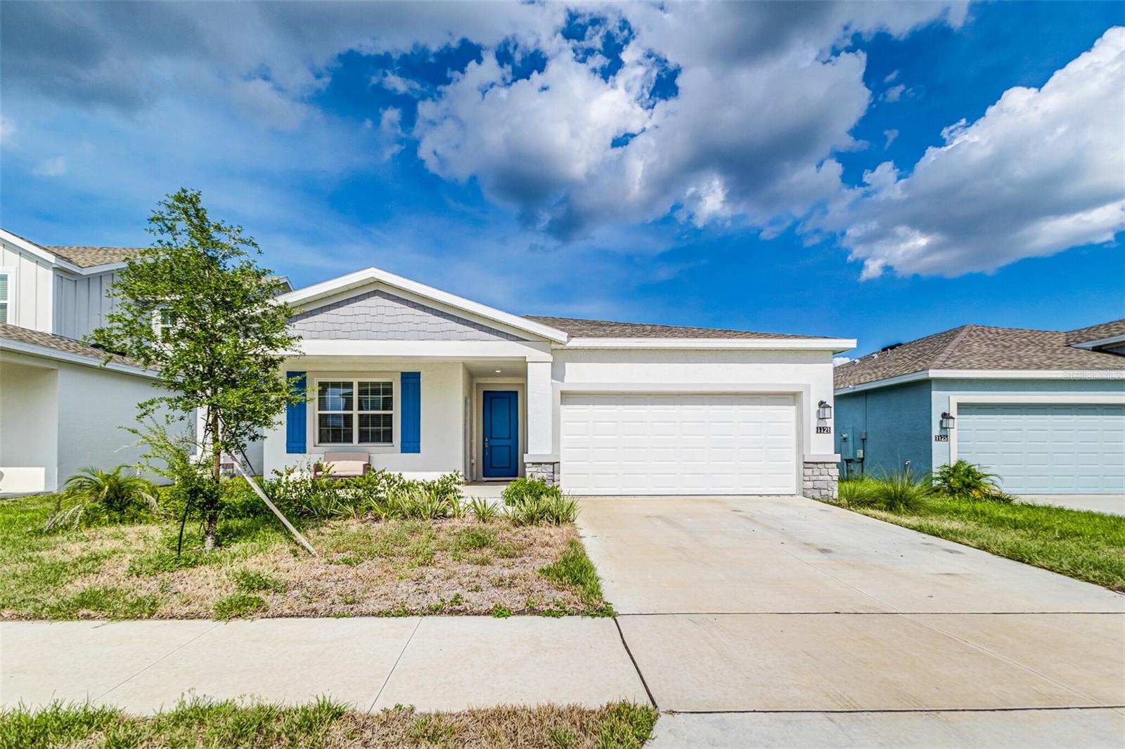 ELECTRICITY INCLUDED IN THIS RENTAL!! Behold the captivating charm of 1121 Deepwater Cir, nestled in the serene setting of Eagle Lake, FL.Enter the main home with an open floor plan where natural light dances through every room, highlighting the elegant finishes and thoughtful details. The crown jewel of this home is the exquisite guest suite that has it's own entrance, perfect for hosting friends and family or accommodating a home office with style and convenience. This next gen home's guest suite has a kitchen, washer/dryer hookups, generous living space and modern fixtures.
Separate from the guest suite, the main home offers 3 bedrooms plus an office that could be used as a 4th bedroom, playroom or workout room. The modern kitchen is complete with ample counter space and storage boasting stainless steel appliances, eating space within the kitchen and easy access to the laundry room that's equipped with a washer and dryer that won't be warranted with the lease but just installed when the home was built last year! Relax and unwind in the luxurious primary suite, a true sanctuary with its walk in closet and en suite with a double vanity and tiled shower.
Entertain with ease in the inviting living areas, ideal for gatherings both large and small. Step outside to enjoy the lush surroundings and a peaceful neighborhood that perfectly complements this home's tranquility. Experience the perfect blend of comfort and sophistication at 1121 Deepwater Cir, where every corner is designed to enrich your living experience. Make this remarkable property your next home and enjoy a lifestyle of comfort and elegance.
As if this home wasn't already a steal, this rental also includes electricity for added convenience and aid in staying budget friendly. This home also comes equipped with a whole home battery backup system so losing power becomes less of concern living here and with hurricane season in full effect that peace of mind is invaluable!
Upon approval tenants will be subject to a $150 one-time tenant set up fee. Tenant Benefit Package: $55 monthly Tenant benefit package which includes- Monthly Filters, Pest Control, $1M Identity Theft Protection, Credit Building, and a Resident Rewards Program, much more.