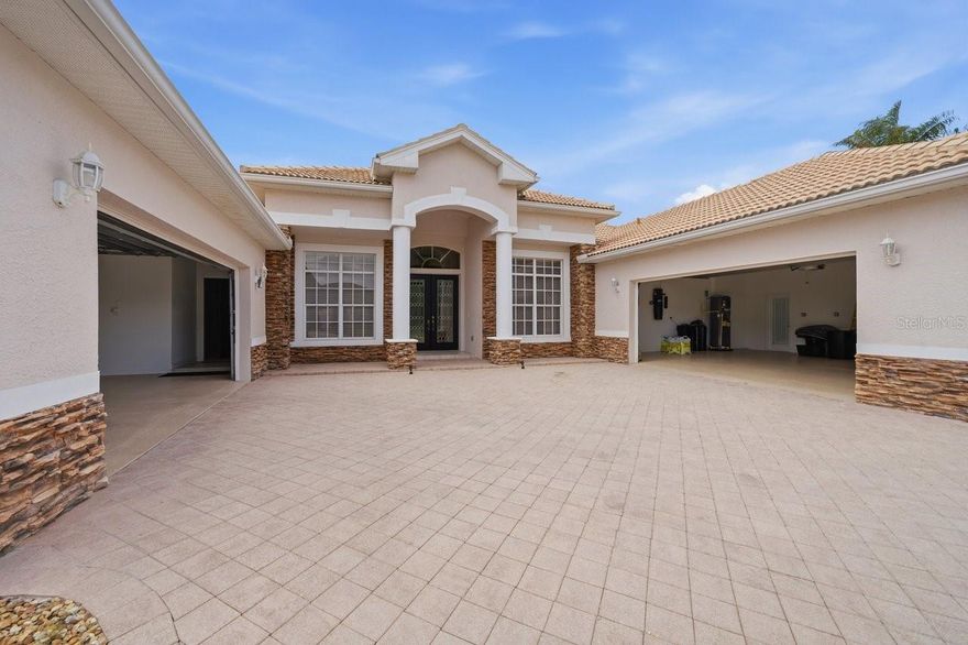 If you’ve been looking for a GOLF COURSE HOME without having to pay all those extra fees, this one right here is worth a look. Sitting right on the 18TH HOLE in Silverthorn, this 5 BEDROOM, 4 BATH home gives you BEAUTIFUL SUNSET VIEWS straight over your PRIVATE HEATED POOL & SPA, about as peaceful as it gets.

Pulling up, you’ll notice the TWO OVERSIZED SIDE-FACING GARAGES and the big PAVER DRIVEWAY with plenty of room for parking when friends and family come by. Inside, you’ve got TILE and REAL WOOD FLOORS and a standout STONE, GAS, DOUBLE-SIDED FIREPLACE that really makes the living space feel like home.

The layout is a true SPLIT FLOOR PLAN, with the PRIMARY SUITE tucked away on one side featuring TWO WALK-IN CLOSETS, a WALK-IN SHOWER, GARDEN TUB, and DOUBLE VANITY. On the other side, the guest rooms have NEW CARPET, CLOSET ORGANIZERS, and a setup that works great for family or visitors with both shared and private bathrooms.

The kitchen gives you plenty of CABINET SPACE and COUNTERTOP ROOM, plus an ISLAND that makes it easy for everyday living or having people over. Out back, the SLIDING GLASS DOORS open up to a SCREENED PAVER PATIO where you can kick back by the pool and spa. The pool heater is able to keep the waters warm, even in the cooler months. 

Homes like this on the 18TH HOLE in Silverthorn don’t come around too often especially one this unique.