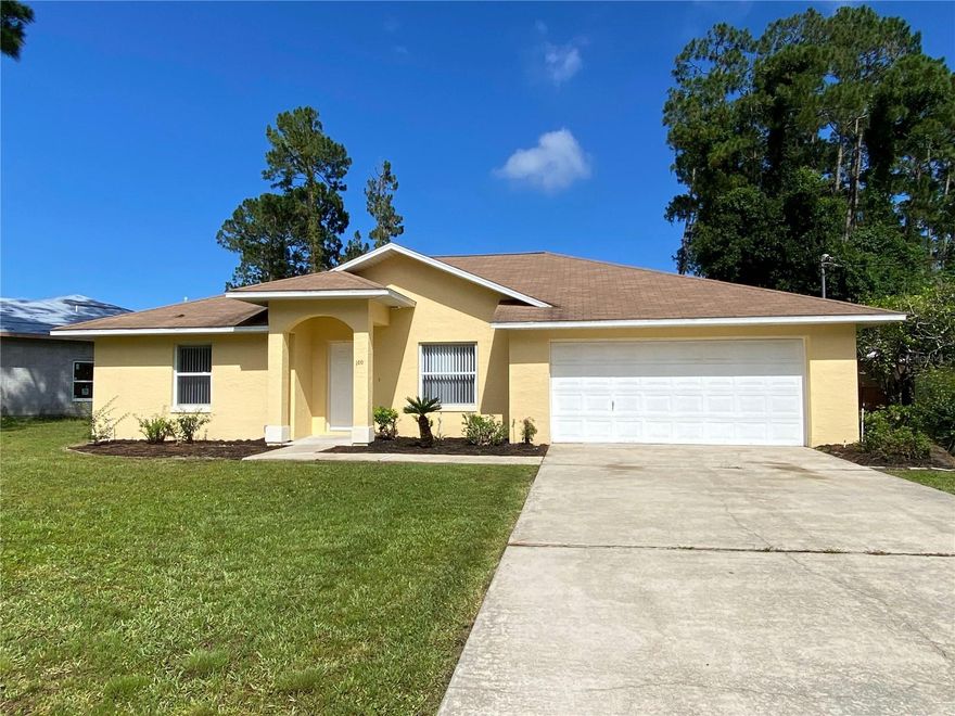 Welcome to 100 Woodhaven Dr., a spacious home located in the heart of Palm Coast’s desirable Pine Lakes subdivision. This property offers a functional split floor plan with generous living spaces, abundant natural light, and a layout perfect for both everyday living and entertaining. The kitchen opens to the main living area and features ample cabinet and counter space, making it ideal for gathering with family and friends. 

The primary suite provides a private retreat with a walk-in closet and en-suite bath, while additional bedrooms offer flexibility for guests, a home office, or growing families. Enjoy Florida living year-round with a covered lanai and spacious backyard with room to relax, garden, or add a future pool. 

Conveniently located near schools, shopping, dining, medical facilities, parks, and just a short drive to Flagler Beach and I-95. Whether you are looking for a primary residence, investment property, or seasonal retreat, this home offers incredible potential in a centrally located Palm Coast neighborhood.
