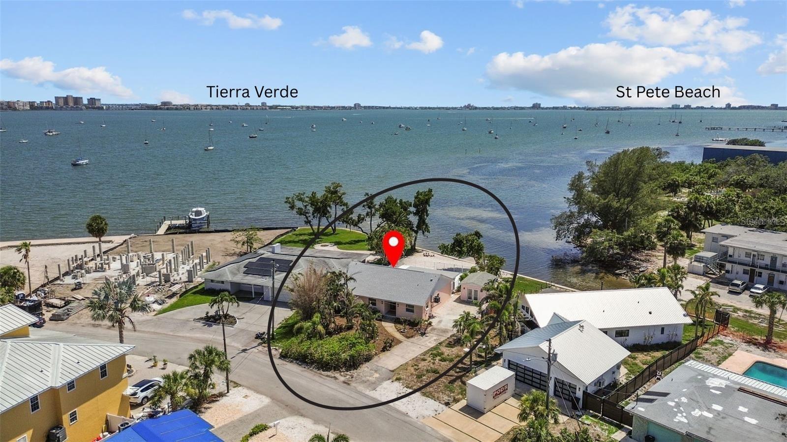 STUNNING Waterfront property with Unobstructed Nightly Sunset Views & Boca Ciega Bay / Intracoastal Views!! Enjoy the NEWLY resurfaced Pool being completed this week with a cool drink of choice, and the perfect place to unwind. Here is it and prepare to Fall in Love! You will be captivated from the moment you step inside this stunning Gulfport residence, where dramatic, panoramic views of the Intracoastal Waterway immediately command your attention. Designed for seamless indoor-outdoor living, the open-concept floor plan is bathed in an abundance of natural light, creating an airy and inviting atmosphere that is both elegant and relaxing.
This 3-bedroom, 2-bathroom home has been meticulously renovated to the highest standards. The heart of the home flows effortlessly to a generous covered patio, your private front-row seat to Florida's famed sunsets! Imagine ending your day with a cool drink in hand, overlooking the glistening pool as boats drift by and the sky puts on its nightly stunning show—a view that will never grow old.
Peace of mind is assured with significant recent upgrades, including a New HVAC, a suite of New kitchen appliances, New interior doors, New water heater, New pool pump and New washer & dryer. The Newer roof and windows are only three years old. The property’s exterior is just as impressive, featuring a Newer seawall and a private 10x20 dock perfect for fishing, sunbathing, or simply launching your next aquatic adventure.
A unique highlight of this property is the versatile, detached building. Envision it as your personal art studio, a state-of-the-art gym, a tranquil greenhouse, or a secure garage for your vehicle and water toys.
The location is, undeniably, perfect. Situated just a stone's throw from the Gulfport Marina, you are only a short walk or bike ride away from the vibrant downtown district's acclaimed restaurants, charming shops, and lively arts scene. This is more than a home; it is a lifestyle of leisure and coastal elegance, waiting for you to make it your own Sanctuary with a Million dollar view!