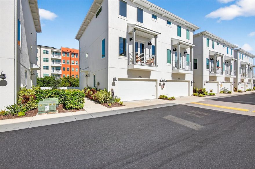 Discover the charm of contemporary living in this spacious townhouse located in the Marina district in South Tampa. This stunning residence spans 2,131 square feet, offering a perfect blend of style and functionality with three bedrooms and three and a half bathrooms across five well-appointed rooms.

Upon entering, you're welcomed by elegant wood floors and recessed lighting that creates a warm and inviting atmosphere. The ground floor hosts a versatile foyer, perfect for greeting guests, and a home office ideal for remote work or study. The expansive kitchen features a dining area, a pantry, and gleaming stainless steel appliances, making it a culinary enthusiast's delight.

A balcony and common outdoor deck space provide ample opportunities for outdoor enjoyment in the Florida sunshine. 

Stay comfortable year-round with central air conditioning and heating.. The property includes a convenient attached garage, ensuring secure parking with extra cabinet and overhead storage solutions.

Residents also benefit from shared building amenities that include a pool and a dog park. For convenience, the home is equipped with a washer and dryer, making laundry tasks a breeze.

This gated secure townhouse offers a unique opportunity to enjoy modern amenities and luxurious features in a vibrant Tampa neighborhood. Don't miss the chance to make this exceptional property your home! For further details or to schedule a private viewing, please contact us.