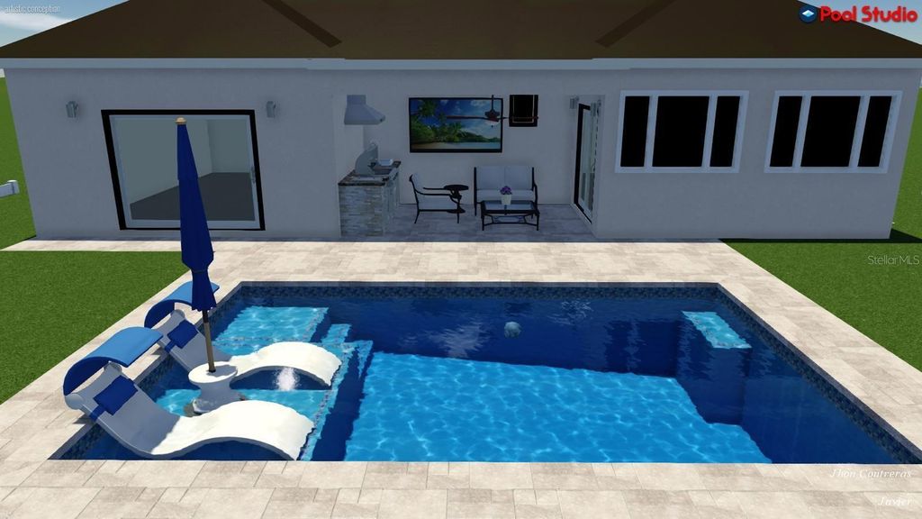 Photo of 736 Gran Kaymen Way, Apollo Beach, FL 33572 (MLS # TB8429065)