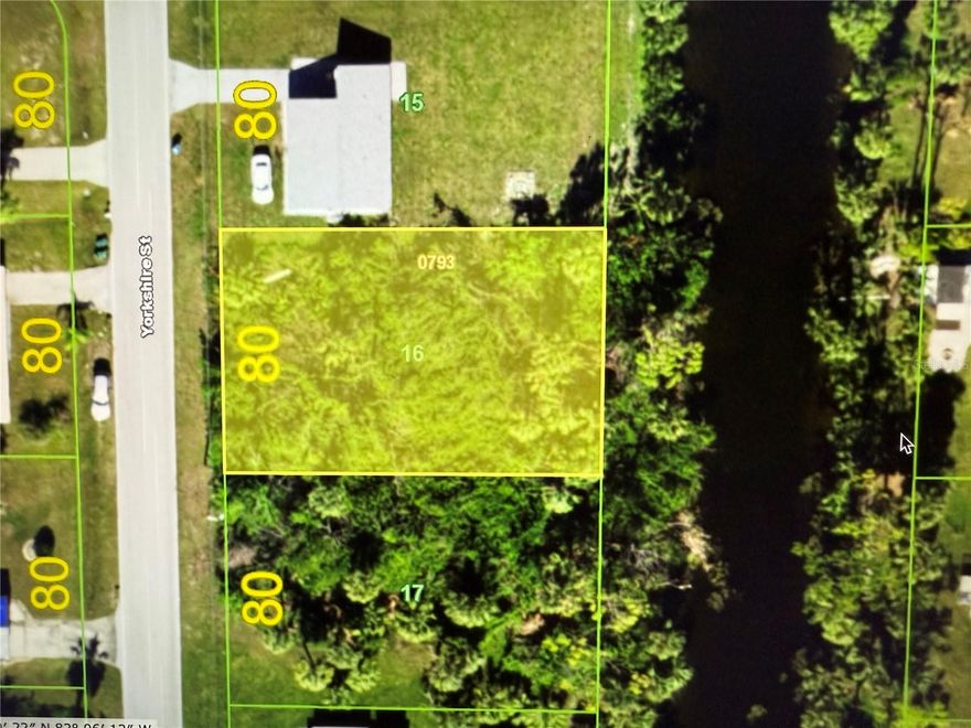 Don’t miss this beautiful vacant lot in Port Charlotte, offering view of freshwater canal. Build your dream home in one of the area’s newer, well-maintained communities with city water and sewer available. Enjoy a peaceful setting while being conveniently close to everything Punta Gorda and Southwest Florida have retirement amenities you'll enjoy. This prime location is just minutes from shopping, restaurants, I-75, tennis courts, parks, and the Port Charlotte Beach Complex. You’ll also be a short drive to the Punta Gorda Airport and the stunning new Sunseeker Resort. Experience serenity, convenience, and the best of Florida living all in one outstanding homesite.