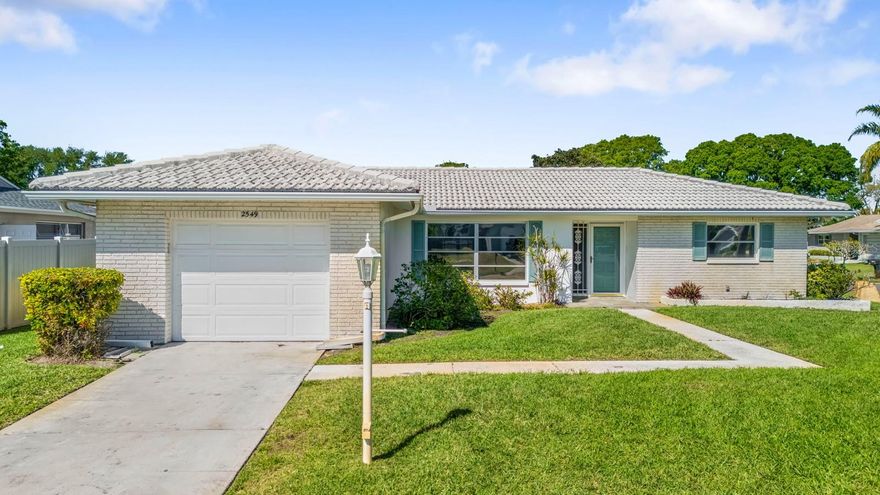 Welcome to this spacious 2-bedroom, 2-bathroom home offering 1,641 sq ft of living space, perfectly positioned on a desirable corner lot in a highly sought-after community. Filled with natural light throughout, this home features a versatile layout with endless potential to make it your own. Enjoy year round comfort in the enclosed Florida room, complete with A/C and heat, perfect for a second living space, home office, or relaxation area. Step outside to the additional screened-in back patio, ideal for enjoying Florida evenings without the bugs. With great bones and plenty of space, this home is ready for someone to bring their vision and transform it into something truly special. Located in the desirable Greenbriar community, residents enjoy a deed-restricted neighborhood with a low HOA and access to fantastic amenities, including a heated pool, clubhouse, fitness center, library, game room, and shuffleboard courts. Offering incredible value without the high cost. The location is hard to beat. Just minutes from local festivals, farmers markets, Honeymoon Island, and the Dunedin Causeway. You’re also a short drive to the beautiful Gulf beaches, vibrant downtown Dunedin with its marina, shops, and dining, and convenient access to Westfield shopping. Tampa International Airport is approximately 30 minutes away, making travel a breeze. This is an incredible opportunity to own in one of the area’s most desirable communities. Schedule your showing today, don’t miss your chance to make it yours.