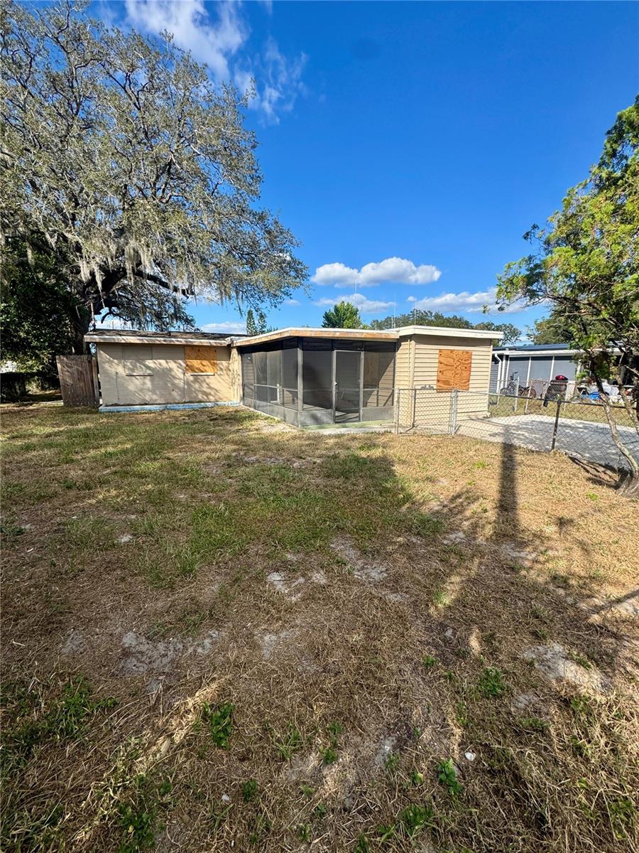 *Cash only* Amazing fixer-upper opportunity right next to the Hillsborough County Fairgrounds, Seminole Hardrock Casino, and I-4! 4 bedroom, 2 bathroom, block home on a fenced lot full of potential! Roof 2024, water heater 2014, AC 2006, and electrical unknown. All major systems functioning fine. Needs siding work, some drywall, cosmetics, flooring, and updating of kitchen and bathrooms. Seller to do no repairs and home to be sold completely as-is. Grab your next project before it's gone!!
