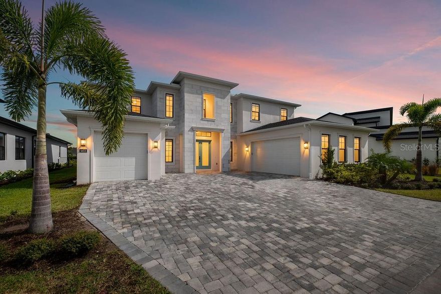 Modern Luxury in the Heart of Lake Nona!

This beautifully designed home features a spacious great room with coffered ceiling that flows seamlessly to a covered lanai, perfect for indoor-outdoor living. The chef’s kitchen offers a large island with breakfast bar, walk-in pantry, and butler’s pantry with abundant counter and cabinet space.

The private primary suite includes dual walk-in closets and a spa-like bath with soaking tub, oversized shower, dual vanities, and a private water closet. Secondary bedrooms are generously sized, with convenient shared and hall baths, plus a versatile loft for additional living space. A powder room, central laundry, and thoughtful storage complete the home.

Located in Laurel Pointe at Lake Nona, residents enjoy access to top-rated schools, world-class healthcare, premier shopping, dining, and entertainment. With trails, parks, wellness programs, and easy access to Orlando’s theme parks and airport, this community blends sophistication, convenience, and lifestyle.