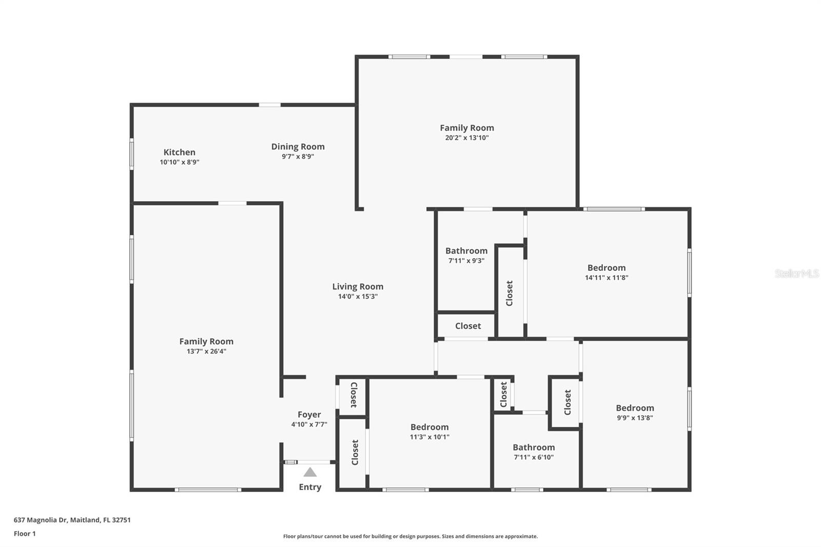 637 MAGNOLIA DRIVE