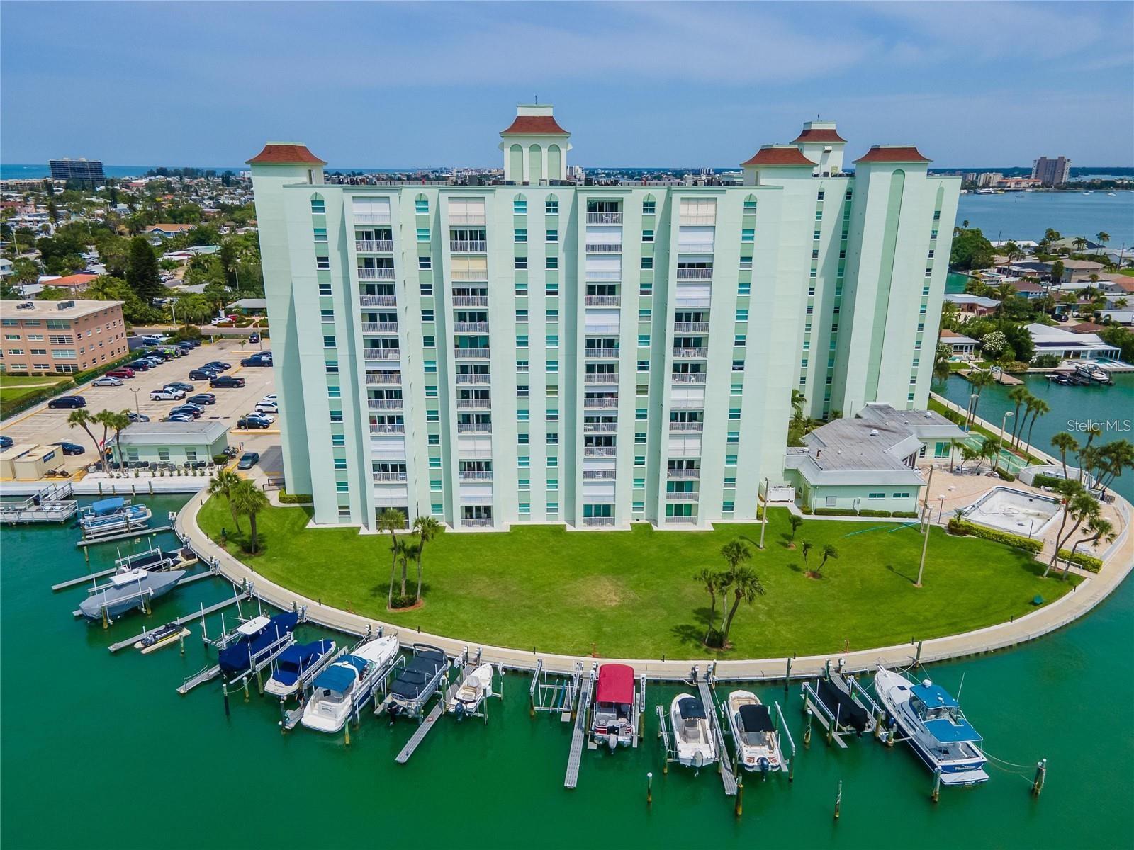 Absolutely Beautiful 100% renovated with the high-end finishes one would desire, quartz counters throughout, hurricane slider and windows, offering a relaxed beach setting with the most tasteful quality and comfort. Don't miss this opportunity to own one of the most sought-after Condo units on the beautiful intercostal waters of the Gulf in St. Pete Beach Florida, Three Palms Pointe. Only a short .04 mile walk to the beach. The unit faces NW giving you beautiful beach, intercostal, Gulf, Boca Ciega Bay and Sunset Views. This unit has never been available for sale since its construction in 1974, original owners. Excellent location in the center of St. Pete Beach, near Publix, Starbucks, CVS, shopping and many restaurants, convenient access to I-275 and close proximity to the vibrant downtowns of St. Petersburg and Tampa. Enjoy a short drive or walk to incredible dining, entertainment and world-class amenities. You'll also enjoy relaxing strolls and bike rides down quiet alleyways and experience the historic charm of Pass-A-Grille, a quaint seaside village just to the south with numerous shops, boutiques and restaurants. Just north, enjoy the exciting Treasure Island, John's Pass and Clearwater. With private resort-style amenities such as the heated swimming pool, sauna, clubhouse, club room, billiards, fitness center, shuffleboard, bicycle and kayak storage, fishing pier, and boat slips (available by reservation) and guardhouse entry with security, and much more. This unit includes a covered reserved parking space just outside of the main lobby entrance and plenty of guest parking. Don’t let this exceptional opportunity pass you by, this unit and location checks all of the boxes. And Note the LOW Condo Fees! Equal Opportunity Housing.