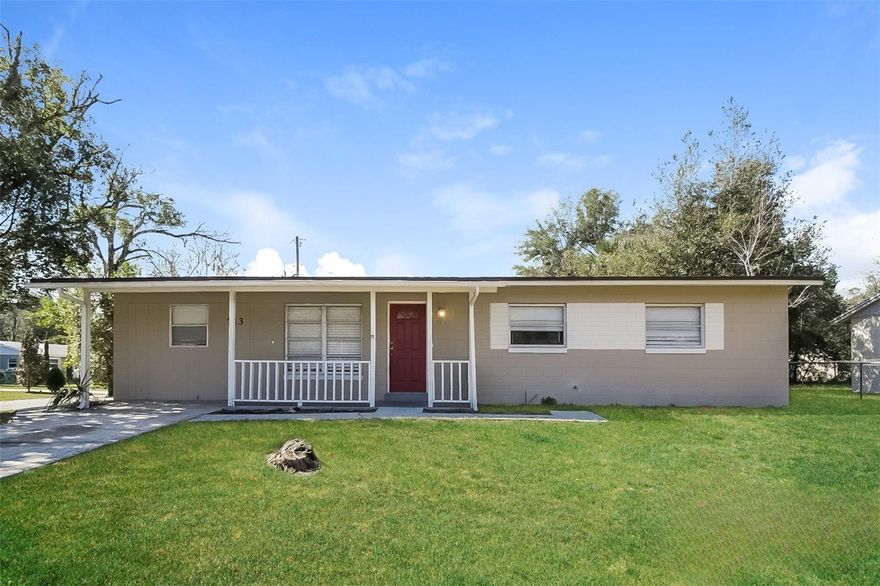 One or more photo(s) has been virtually staged. One or more photo(s) has been virtually staged. Roof replacement 2026. Welcome to this beautiful 3-bedroom, 1.5-bathroom home featuring a thoughtfully designed layout. The spacious kitchen is a true highlight, showcasing stainless steel appliances, elegant countertops, and cabinetry that perfectly blend style and functionality.
The home offers a warm and inviting atmosphere with a dedicated dining room ideal for gathering with family and friends, as well as a spacious family room designed for relaxing and creating lasting memories. The primary bedroom provides a comfortable retreat, while the additional bedrooms offer flexibility for guests, family, or a home office.
With its stylish upgrades and functional living spaces, this home presents a wonderful opportunity for buyers seeking both comfort and charm in a desirable Deland location.