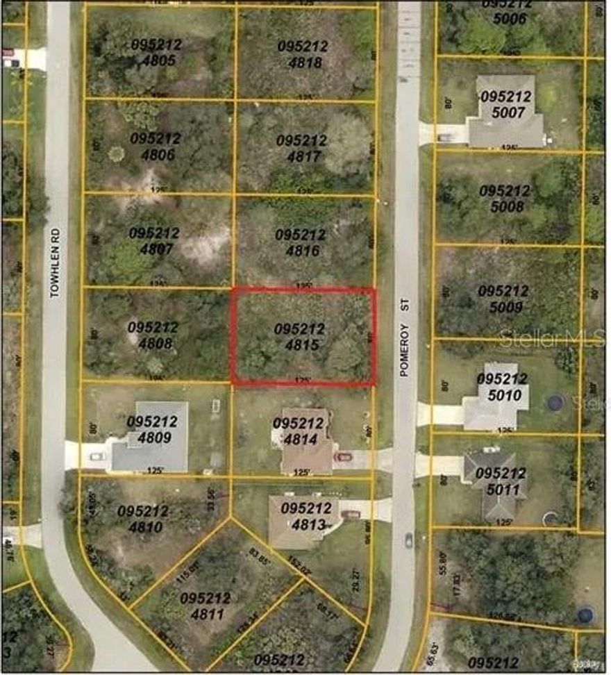 Fractional Ownership. This property on Pomeroy St in North Port, FL is a vacant lot that was built in the year 0. The home type is listed as Land/Lot, indicating that it is a piece of land ready for development. The property does not have any bathrooms or half bathrooms, as it is currently undeveloped. The finished area of the lot is not specified, but the total lot size is 10,000 sq.ft. This sizable lot offers plenty of space for potential building or landscaping opportunities. The property does not have any stories, as it is a vacant lot awaiting the construction of a new structure. With a lot size of over 10,000 sq.ft., there is ample space for a variety of building options. Whether you are looking to build a new home, create a commercial space, or simply invest in land, this property offers endless possibilities for development. Located in the desirable area of North Port, FL, this property presents a fantastic opportunity for those looking to create their own custom space in a growing and thriving community. Don't miss out on the chance to make this blank canvas your own and bring your vision to life on Pomeroy St.