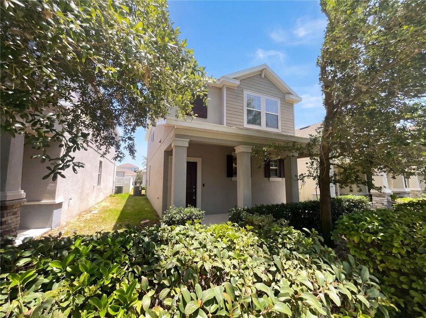 Come see 11072 Silver Surfer Aly, recently updated with fresh interior paint and partial flooring replacement. The kitchen features all stainless steel appliances, an accent backsplash, a practical island, and a convenient walk-in pantry. The primary bedroom includes a walk-in closet for ample storage, and the primary bathroom contains double sinks. An exterior covered patio extends the living space. This home is a perfect blend of style and utility. Included 100-Day Home Warranty with buyer activation