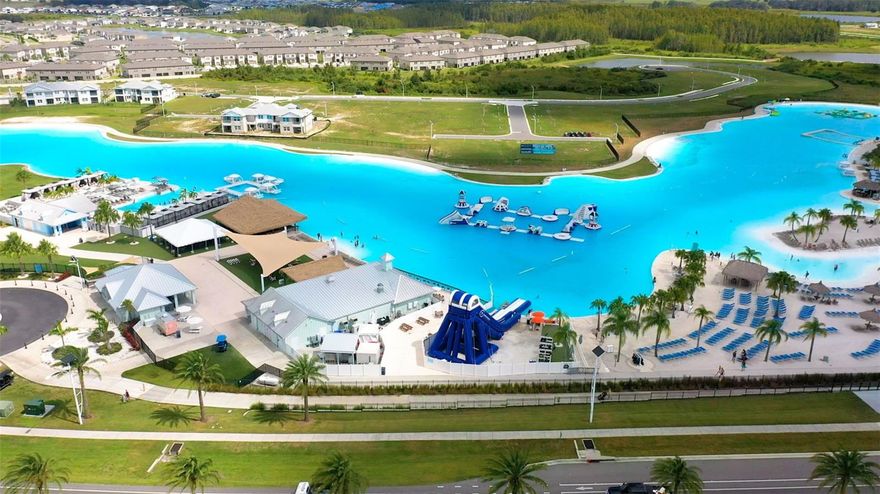 Welcome to your new Epperson Lagoon Home, where you live maintenance free and on vacation everyday with affordability. I am pleased to present this modern townhome with over 1,600 sq. ft. of living space, just a short stroll from the Renowned and Unique Epperson Lagoon.

The first floor features a bright and airy open concept floor plan with dining space, spacious living room area, guest powder room,  large kitchen with granite countertops, stainless steel appliances, walk in pantry and a large island with seating. Walk upstairs to your primary suite with dual vanities, a walk-in closet, two additional bedrooms with a 2nd full bathroom, laundry closet and a small hallway loft- perfect for desk space or a secondary sitting area. Be sure to enjoy your outdoor covered lanai space with the benefit of no rear neighbors. Feel the peace and serenity of the green and brown pastures by day, or enjoy soothing jazz music under the ambiance of your outdoor string lights at night.

The HOA includes High Speed internet, cable, landscaping, and exterior maintenance including your roof. Your insurance costs are very low as you cover only the interior portion of the home.

Resort-style amenities includes a 7 acre lagoon with a sandy man made beach, water slides, kayaking, dog parks, a beautiful Lake house, year-round community events & more! The home is walking distance to the lagoon along with golf cart paths to shops, the Publix Plaza, and is zoned for top-rated schools including the new Kirkland K–8 Charter School. Epperson is a fast growing walkable community located near The KRATE, Tampa Premium Outlets, Wiregrass Mall, Hospitals, an abundance of restaurants and major highways.  Come and experience exceptional value and convenience of day to day living at Epperson Lagoon.