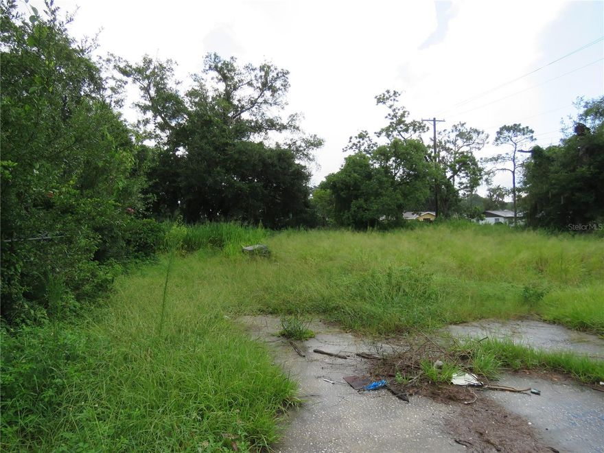 Residential building lot.