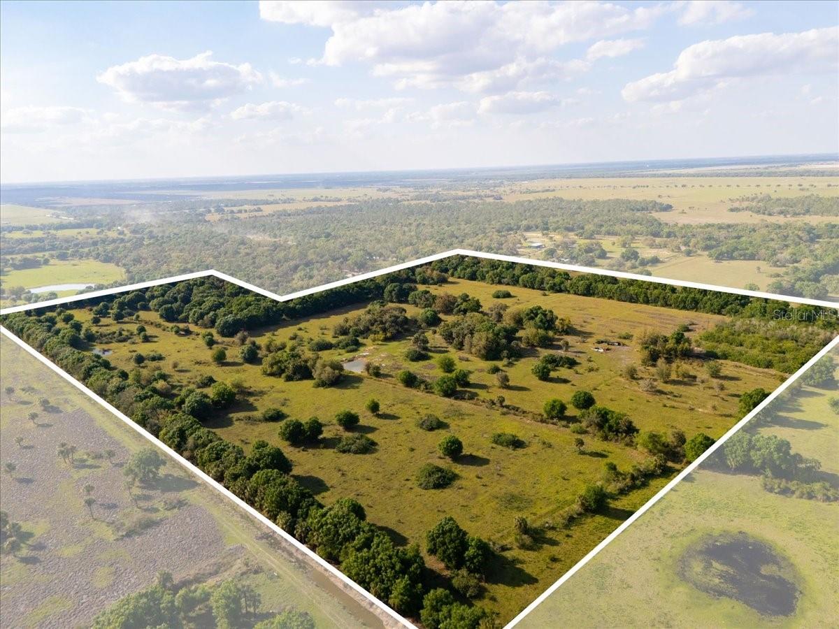 This beautiful 47+ acre property offers a unique opportunity for those seeking tranquility and space. Featuring a gated entrance on a private road, electric onsite and a diverse landscape including open pastureland and towering oak hammocks - this acreage allows you versatile use. Whether you're looking to cultivate your own agricultural opportunity, build a private getaway, or invest in land for future growth, this property offers endless possibilities. A prime location is a bonus - centrally located between Arcadia, Punta Gorda, and Fort Myers and less than 20 miles from Babcock ranch. They aren't making more land, don't miss this opportunity to buy a piece of paradise.