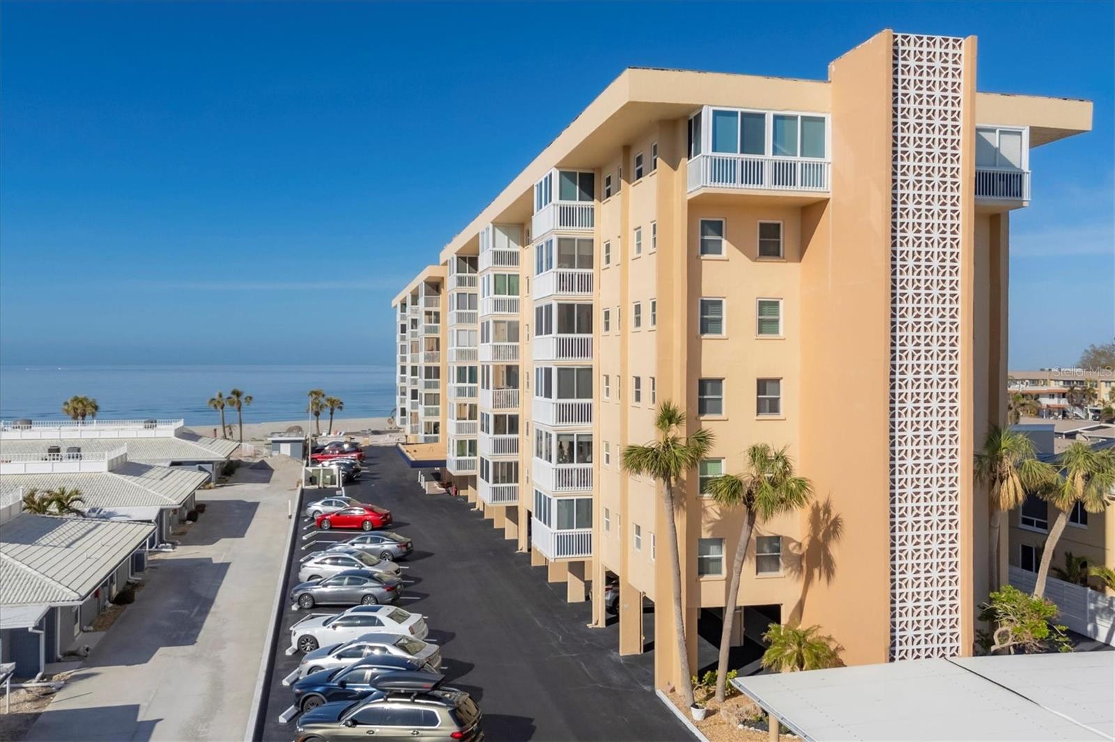Escape the snow to your relaxing beach vacation! This charming 2-bedroom, 2-bath condominium is just steps away from Venice Beach. This turnkey furnished third-floor unit is right off the elevator for easy access and just upstairs from the community pool. Enjoy the views of pristine Venice Beach directly from your apartment. Both bedrooms feature queen beds and have ample closet and dresser space. Immediate beach and marina access are steps away as well as the cultural gem of downtown Venice, famous for its historic charm, beautiful avenues and wonderful shops and restaurants. Available March and April.