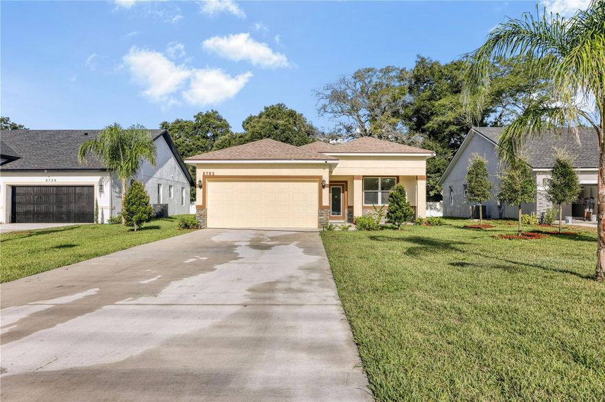 PRICE REDUCTION!! SELLER IS MOTIVATED!! Next door house just sold for much more. Do not miss this opportunity to jump on this amazing deal and beautiful home. 

LOCATION! LOCATION! LOCATION! Welcome to this beautiful NEWLY CONSTRUCTED home, located int he desired Lockhart area. Discover the charm of this delightful, gorgeous 3-bedroom, 2-bathroom home, 2 car garage and a driveway long enough to fit an additional 8 cars to accommodate and support large family gatherings and guess what? There is NO HOA!!!  This home has an OPEN FLOOR plan! STAINLESS STEEL APPLIANCES! SOFT CLOSED cabinets! CEILINGS FANS in every room! SPACIOUS bedrooms! COVERED patio! Look no further this home checks all the boxes. Only a short drive to downtown Orlando.  Please note that all dimensions provided are estimated, and it is the buyer's responsibility to verify the sizes. Please do not let this incredible opportunity slip away - schedule a viewing now before it's too late!