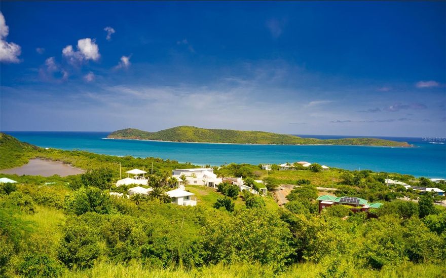 This property is a 1 acre lot in the Zoni Beach area of beautiful Culebra, Puerto Rico one of the Spanish Virgin Islands. The lot sits on the high ridge overlooking Zoni Beach with spectacular views of the Island of Cayo Norte, the Island of Culebrita and across the Atlantic Ocean and Caribbean Sea to the Island of St. Thomas of the United States Virgin Island. On a clear day the British Virgin Islands can be seen. The lot has a gentle slope making it a great location to build a house with spectacular views. A wonderful property to build your dream house to live in, to use as a second home, to rent, or to rent part time and live in part time.