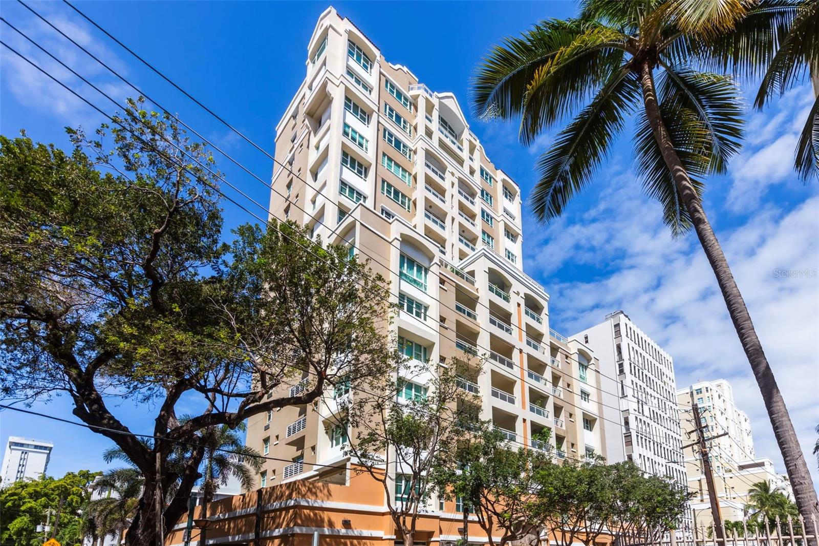 Modern condo at the Condado Beach area that features 3 bedrooms, 2 full bathrooms, a powder room, storage room and three parking spaces. All appliances, AC units and windows cover are included. Available for immediate delivery.
For your convenience Carrion Court Plaza is just steps away to the popular beach of Ocean Park where you can also enjoy practicing beach tennis, beach volleyball, cross training and kite surfing. For your convenience it is walking distance to Saint John School and Robinson School, two of the top private schools in Puerto Rico, Ashford Presbyterian Hospital and San Jorge Hospital, gourmet restaurants, hotels, supermarkets and others.
BUILDING INFORMATION
Gross Area: 2,611 square feet
- Description:
Living-dining room, kitchen, laundry, main bedroom with a walk-in closet, two
guest rooms, two full bathrooms and a powder room.
There are three (3) parking spaces assigned to the property identified with
thee numbers 15, 16 and 17.
- Building Description:
o Year Built: 2004
o # of Stories: 17
o # of Units: 22
o # of Elevators: 2
o Amenities: gym and close access to the beach
o The building offers: 24/7 Security, full back-up power generator and Water cistern