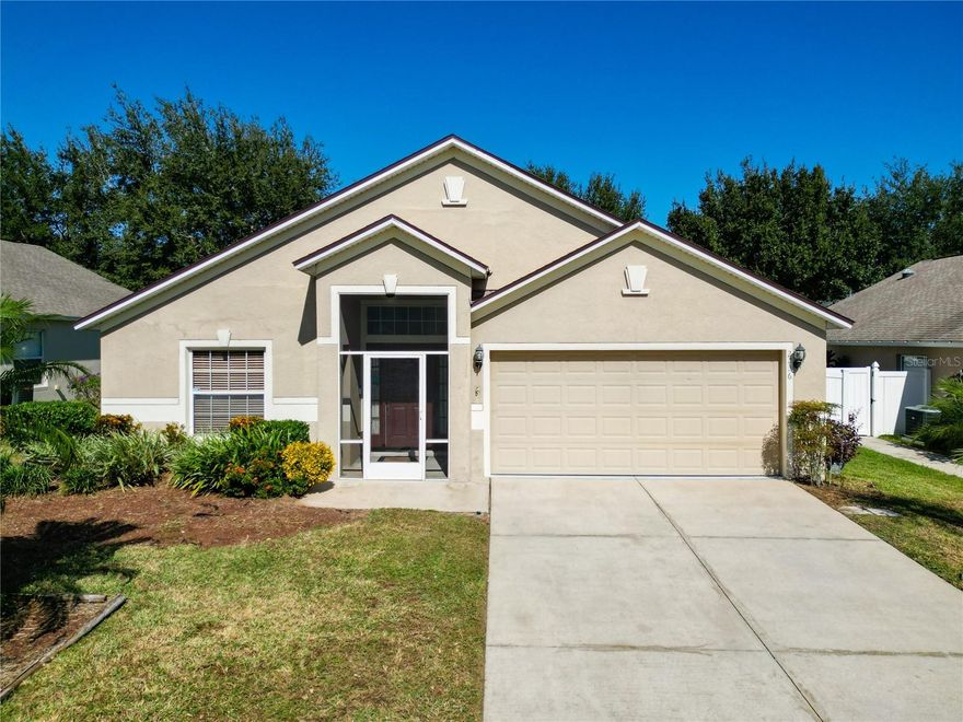 *Check out the 3D VIRTUAL TOUR* Discover the perfect home for your family in the peaceful neighborhood of Chelsea Oaks. This move-in ready residence showcases 3 bedrooms, 2 bathrooms, and an inviting 1,902 square feet of living space. *NEW ROOF* The kitchen is a true gem, complete with stainless steel appliances, luxury granite countertops, high ceilings with recessed lighting, and abundant cabinetry and countertop space. Unwind in the generous master bedroom, featuring a walk-in closet, while the master bath offers a relaxing garden tub, separate shower, and dual vanities. Outside, the sparkling inground pool awaits, boasting a top-notch pebble-tec surface and designer concrete pavers. Enjoy endless swims year-round with the help of solar heating and high-efficiency pool equipment. Start envisioning your new home with the immersive 3D virtual tour available for your convenience.