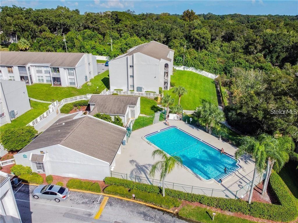 Prime Location! Unbeatable Price in Clearwater! FIRST FLOOR! Spacious 3 Bedroom 2 Bath Unit Condo with balcony overlooking beautiful park-like setting grounds! Great location! 15-20 Minutes to to downtown Dunedin and Safety Harbor! 20-25 Minutes to world-renowned Clearwater Beach and Honeymoon Island! Open floor plan (No Carpet) Light and bright kitchen is open to a large living room and the dining room. Nice size Master suite with private bath. In-unit laundry room with storage. Condominium features a 6x6 laundry room inside the unit. Community amenities include Clubhouse, 2 swimming pools, beautiful park-like setting grounds with walking paths and views of nature preserves. Conveniently located near shopping and fine dining, Moccasin Lake nature park, Countryside Mall, Super Wal-Mart! Monthly covers, Community pool, Exterior Maintenance, Water, Sewer and Trash. 1 Cat allowed (No dogs) Leasing is acceptable after 1 year of ownership. No sales to corporations, LLC Partnerships. Cash offers only. Great Schools! Excellent location it offers convenient access to nearby shopping, grocery stores, restaurants, entertainment and more. Just 20-25 Minutes to Tampa and St Pete airports. Don't miss out on this opportunity One assigned parking space is directly in front of the building. This community has already started the upcoming structural review and work has begun to repair and replace balconies in the community. CASH ONLY.
