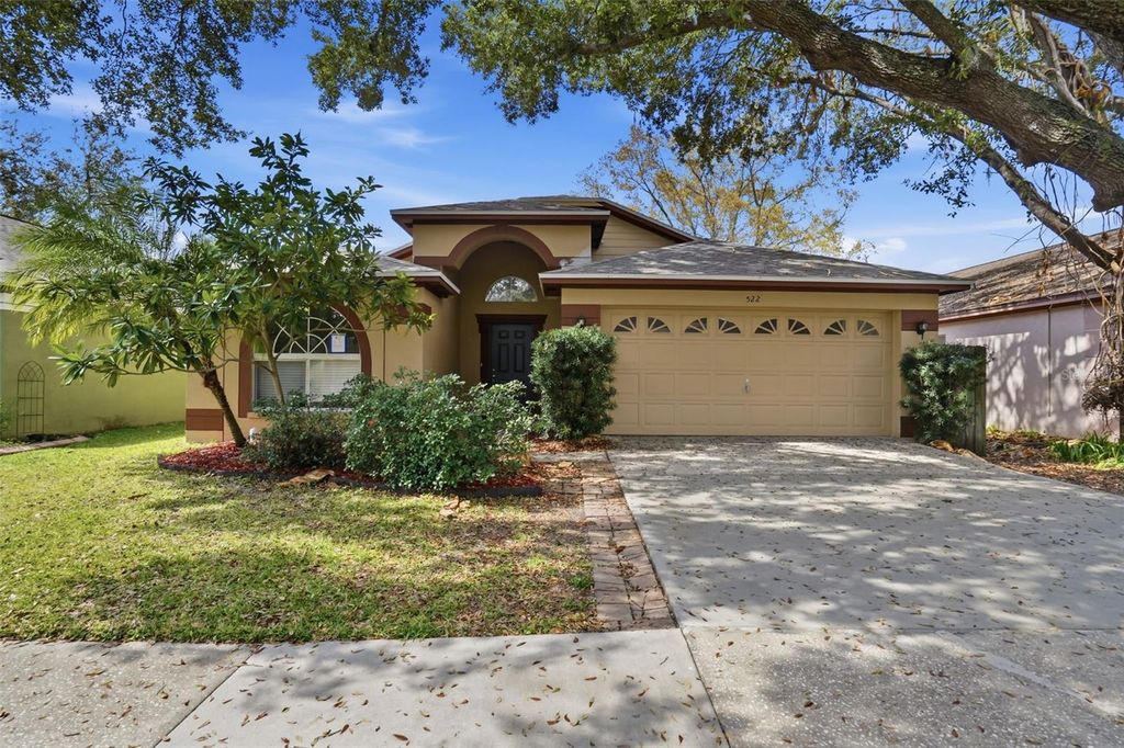Photo of 522 Beth Ann Street, Valrico, FL 33594 (MLS # O6386446)