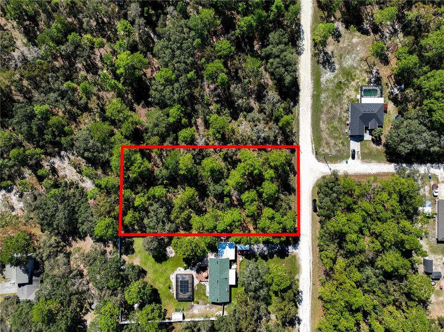 Welcome to this tranquil, lightly wooded 0.99-acre lot on Nuthatch Rd in the highly desirable Royal Highlands area of Weeki Wachee! This quiet, sought-after neighborhood offers a peaceful rural setting while still giving you quick access to shopping, medical, restaurants, and golf courses — the best of both worlds. Zoned R1C for single-family homes only (no manufactured homes), this property provides the space and flexibility to design your dream home just the way you like it. With no HOA or CDD fees, no flood insurance required, and plenty of room for your RV or boat, you've got freedom to make this homesite truly your own, including installing your preferred well and septic systems. Surrounded by nature and close to Florida's best outdoor adventures, you'll love exploring the Gulf of Mexico, Weeki Wachee State Park/Home of the Mermaids, Chassahowitzka National Wildlife Refuge, the Suncoast Trail, Homosassa Springs Wildlife State Park, and more. Enjoy fishing, hiking, biking, kayaking — Florida's Nature Coast is right at your fingertips. Buy now and build now, or buy now and build later — either way, take a look before it's gone. Your perfect slice of Weeki Wachee paradise is waiting!