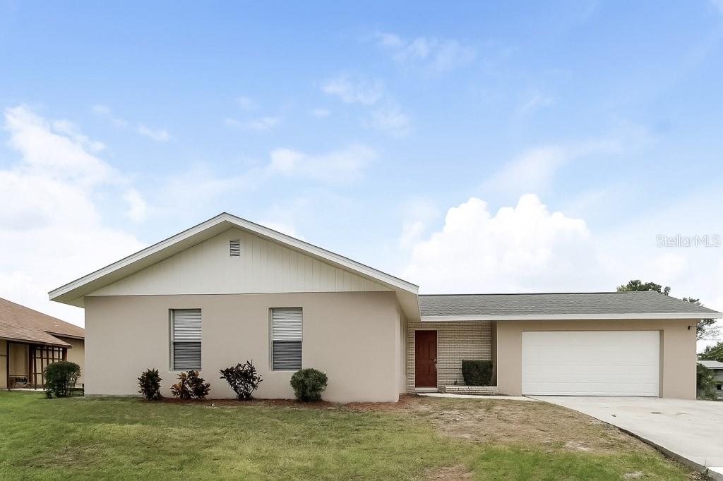 Beautiful 3 bedroom, 2 bath home in the heart of Ocoee. Featuring 1,204 SqFt of heated living space, this home offers tile flooring throughout, an open concept layout, and abundant natural light. The spacious backyard is perfect for outdoor entertaining activities. Located in a quiet neighborhood with easy access to schools, shopping, dining, and major highways. Don't miss the chance to make this your new home. Owner has a real estate license in FL.