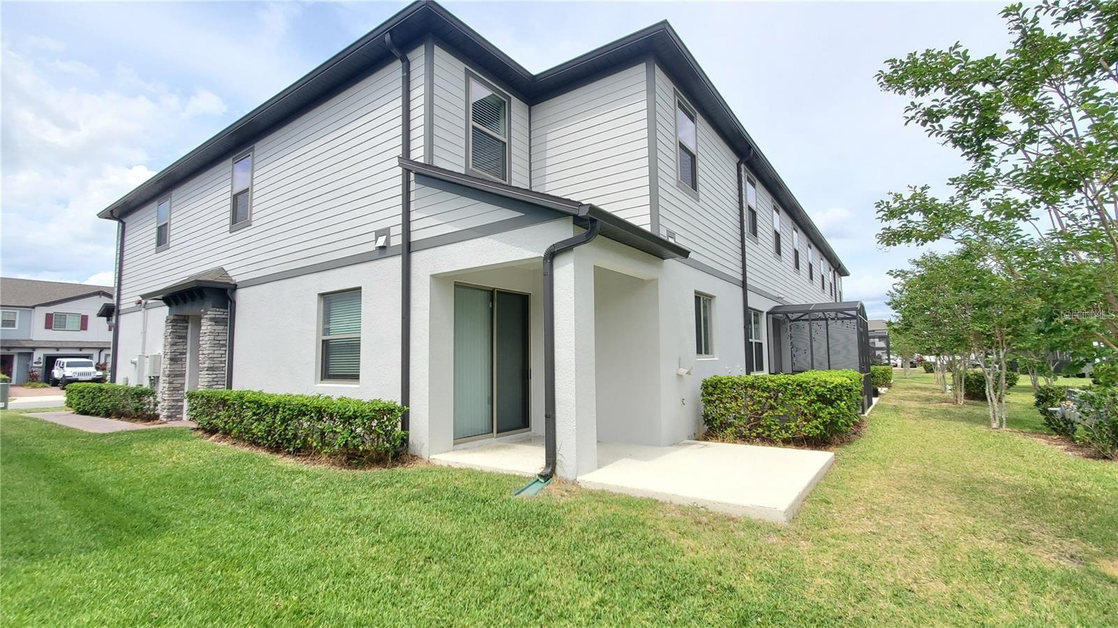 Welcome to your modern oasis! This stunning 3-bedroom, 2.5 bathroom Townhome END UNIT, built in 2020, offers the perfect blend of contemporary design and comfortable living. Step inside to an open floor plan that seamlessly connects the living, dining, and kitchen areas, creating a bright and inviting space for entertaining or relaxing with family. The sleek kitchen boasts high-end finishes and ample storage, while large windows flood the home with natural light. One of the standout features of this townhome is its impressive outdoor space. Imagine enjoying your morning coffee or hosting summer barbecues in your private backyard, with only one neighbor to the side, providing added privacy and tranquility. Located in a vibrant community with easy access to local amenities, this home is the perfect retreat for those seeking a balance of modern luxury and peaceful living. Don't miss your chance to make this gem your own!