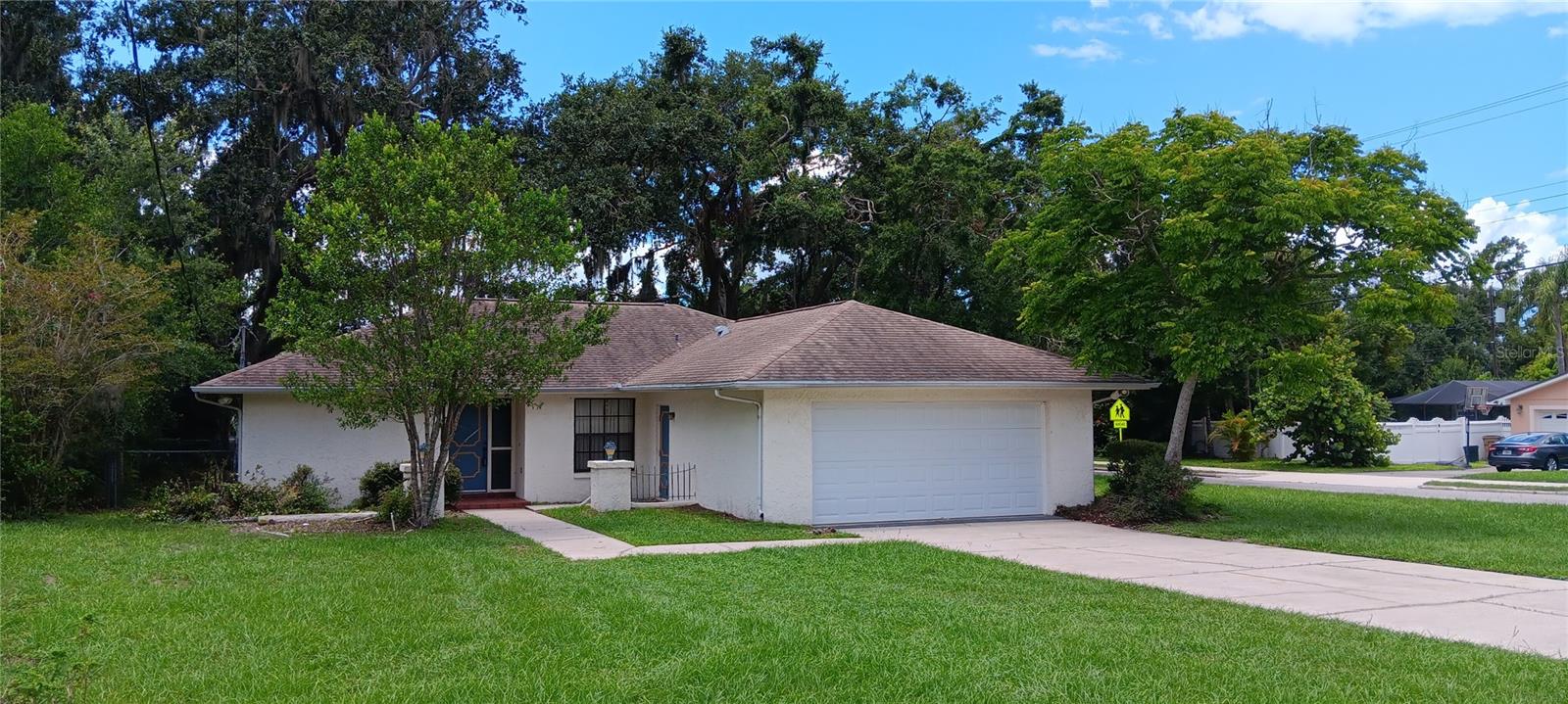 Located in the established neighborhood of River Hills and Temple Terrace Golf and Country Club...This well appointed home features a corner lot, in close proximity to Busch Gardens, shopping, restaurants and around the corner to the River Hills Elementary School, Park and Golf Course! Front entrance greets you with a formal living area, split 3/2 bedroom plan, with sliding doors from Master Bedroom and Family room that leads to a covered and screened Lanai with kitchen, inside laundry room has a utility sink, and walk in kitchen pantry, new vinyl plank flooring thru-out, new backyard vinyl fencing recently installed, lots of inside storage space including an outside shed with electricity, plus extras to enjoy! Call today to make this your "Home, Sweet, Home"!
