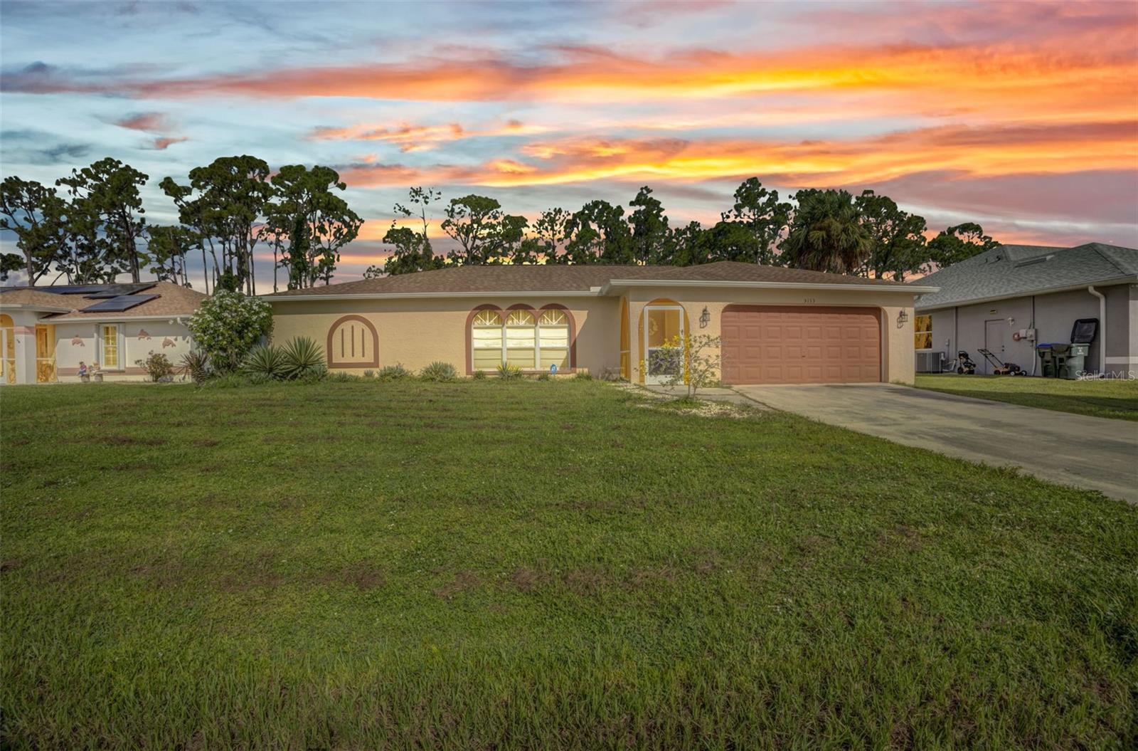 Welcome to this charming North Port home, perfectly located just minutes from the shopping, dining, and conveniences of Coco Plum. Step inside to find beautiful wood plank tile flooring throughout — stylish, durable, and easy to maintain. The fully fenced backyard offers privacy for pets, play, or outdoor entertaining. With a prime location and move-in-ready appeal, this home is a must-see! Motivated Seller, bring all offers!
