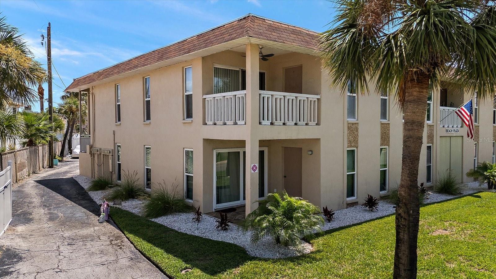 Live the Beach Life Just One Block from the Gulf at St. Pete Beach! This is your chance to own a slice of paradise with this beautiful, move-in ready 2-bedroom, 2-bathroom second floor end unit condo. Step into a bright and spacious home filled with natural light and ceramic tile flooring throughout. The kitchen has solid wood cabinets and newer appliances. The roof of the complex was replaced in 2022. Additional highlights include: Low HOA fees, small complex, 3 month minimum rental, and walking distance to local restaurants, shops, and entertainment. Corey Avenue Sunday Market is just blocks away! Whether you're looking for a full-time residence, vacation getaway, or investment property, this condo checks all the boxes.