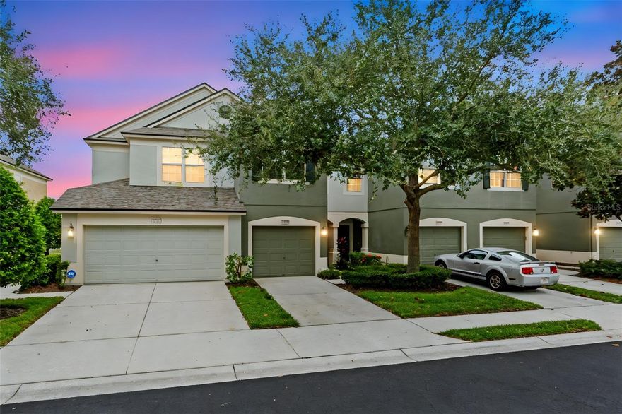 One or more photo(s) has been virtually staged. Discover the perfect blend of comfort, style, and convenience in this beautifully maintained 3-bedroom, 2.5-bath, 1-car garage townhome overlooking a tranquil pond in the highly sought-after gated community of Valhalla.

Step inside and immediately feel the openness of the bright, sun-filled floor plan. The kitchen, dinette, and great room are designed for both functionality and relaxation, offering sweeping views of the pond. Enjoy peaceful mornings or unwind in the evenings from your private screened lanai, where you can take in the serene water views and natural surroundings.

Upstairs, the owner’s suite provides a spacious retreat with vaulted ceilings, oversized windows, dual vanities, and a walk-in closet—all with a beautiful view of the pond. Two additional bedrooms and a full bath complete the second floor. The refrigerator and carpeting were recently replaced in this exclusive luxury townhome. 
Valhalla is a private, gated community featuring two resident-only pools, multiple large ponds, and lush conservation areas. Conveniently located near I-75 and Route 301, residents enjoy quick access to Brandon Exchange Mall, Top Golf, Downtown Tampa, restaurants, and premier shopping destinations.

This home is currently available for viewing and don’t miss the opportunity to make this stunning property yours!