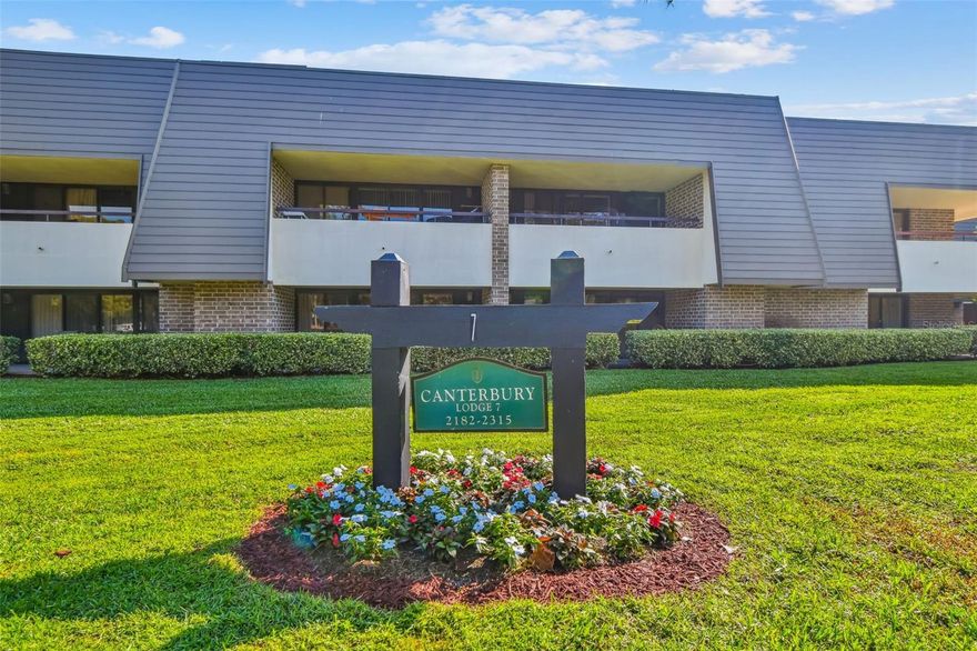 Two Bedroom/Two Bath "C" Unit- One of the most captivating Lake Innisbrook views.  It has the charming bridge view that crosses over to the Island Golf Course, majestic trees, unobstructed views of the Lake, and magnificent sunrises from the 2nd floor balcony.

It’s perfect! Furnished & turnkey.  Completely remodeled elegant kitchen design. Stainless steel LG appliances including a self-cleaning Double Oven.  Meticulously maintained and organized condo with such attention to details. Neutral tiled flooring in main living areas. Carpeting in bedrooms. Two beautiful remodeled bathrooms.  Quality built Murphy bed and storage in the guest bedroom.  All closets are organized. The AC was replaced in 2019 and the Water Heater in 2023. A dream of a condo to own.  Plus the Island Clubhouse, Island Pool & hot tub are located at the  backdoor of the Canterbury lodge, with the Turnberry Pub for your dining pleasure .

Several levels of club memberships are available for purchase to participate in the Innisbrook amenities. Innisbrook condo owners have the option to participate in the Resort’s optional Rental Pool program (condos in lodges 1-24 only). 
Situated on 800 wooded acres of rolling hills and 70 acres of lakes, Innisbrook, A Salamander Golf and Spa Resort is located just 25 minutes from Tampa International Airport. Innisbrook features sixty-three holes of golf, including the PGA’s Valspar Championship Copperhead course, 280spacious guest suites and rooms, 5 restaurants and 3 bars including the FAIRWAYS COFFEE AND WINE BAR featuring STARBUCKS coffee, 10 Har-Tru TENNIS courts, 4 Hard-court PICKLEBALL Courts, 3 Indoor RACQUETBALL courts, a full-service Salamander SPA with 12 treatment rooms and Fitness Center, 6 Swimming POOL Complexes, and 2 Conference halls.