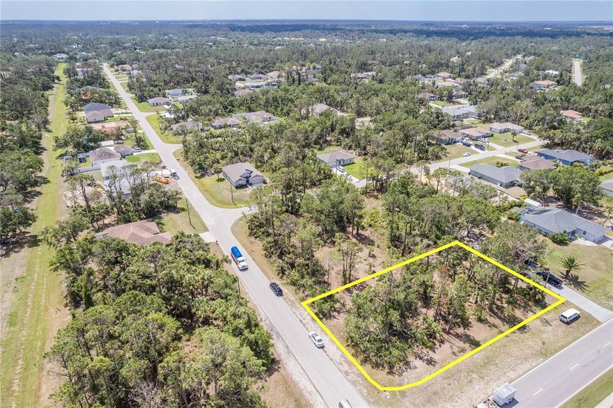 Introducing a great opportunity to own nearly one acre of vacant land in the desirable city of North Port. This expansive property consists of FOUR lots, including two CORNER lots! This offers endless possibilities for your dream home or investment venture. Spanning nearly one acre, this generous parcel of land provides ample space and flexibility for your custom-built home. With a total of almost one acre, you'll have plenty of room to create your own personal oasis, complete with all the features and amenities you desire. One of the standout features of this property is its connection to city water. North Port is a thriving city known for its natural beauty and recreational opportunities. You'll have easy access to nearby beaches, parks, shopping centers, and dining options. Investors and builders will appreciate the potential of these four lots, allowing for various development opportunities. Build your dream home on one lot and explore the potential of selling or building on the remaining lots. Don't miss out on this incredible chance to own almost one acre of vacant land in North Port. Act now to secure this prime real estate and make your vision a reality!